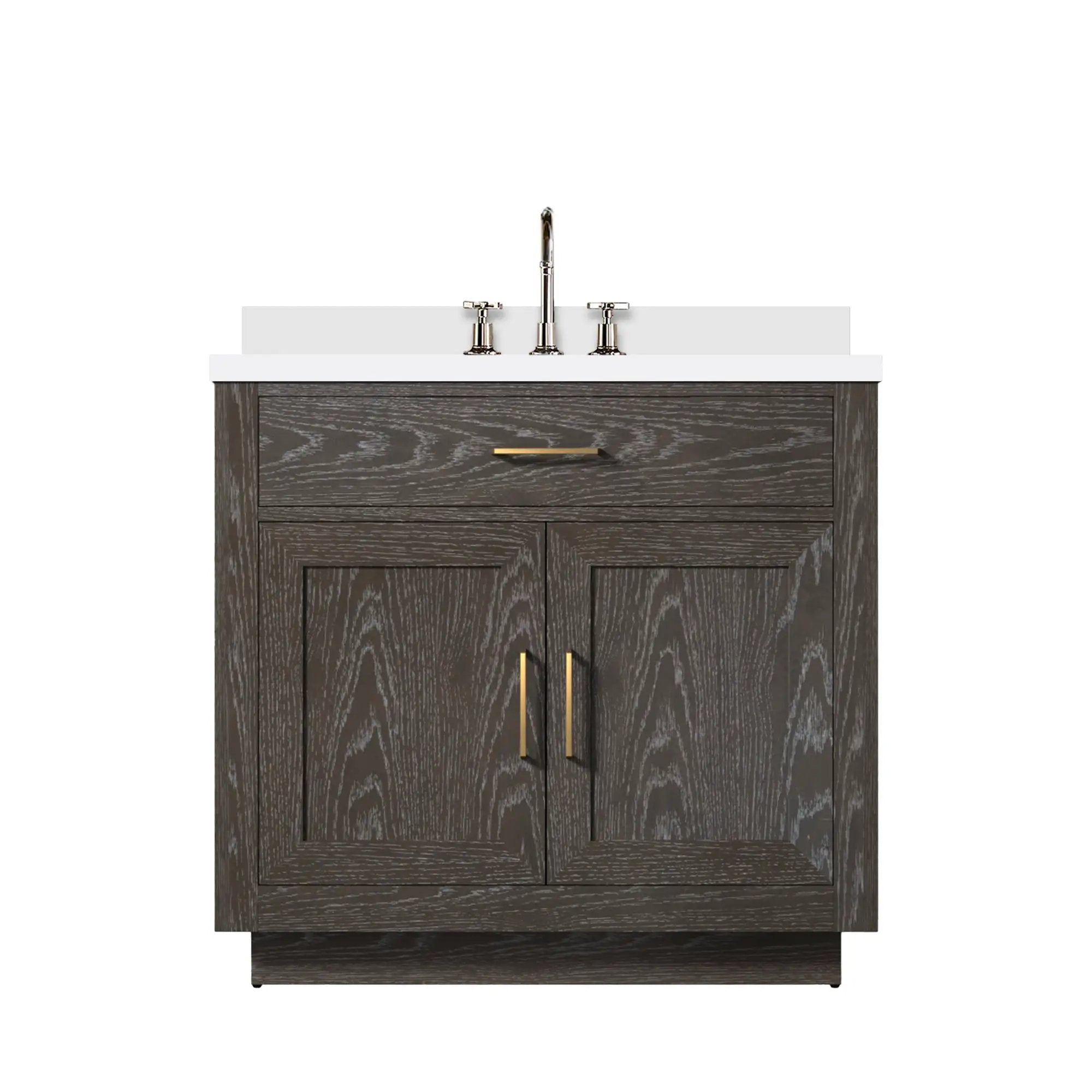 Lexora Abbey 36 in W x 22 in D Single Bath Vanity by Lexora