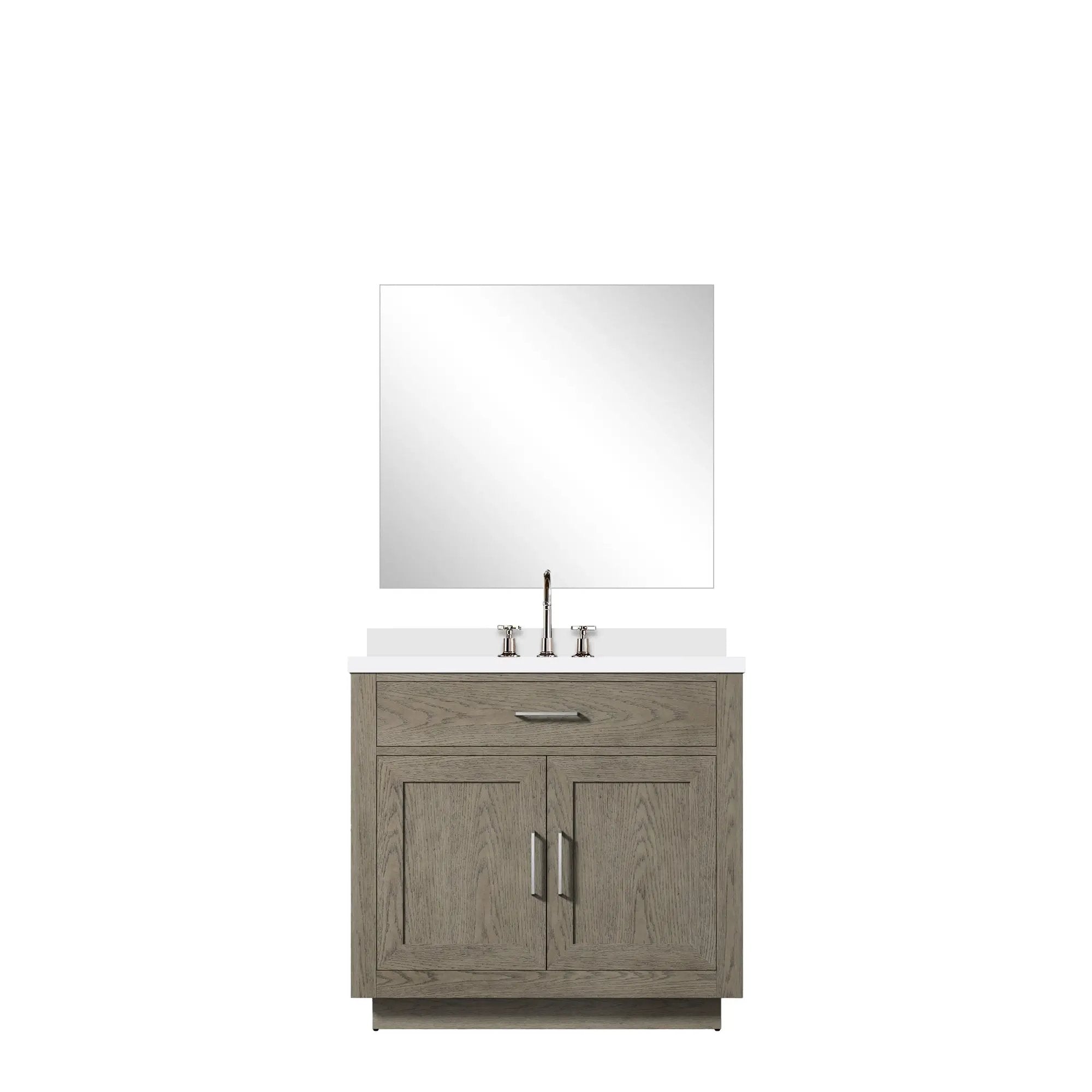 Lexora Abbey 36 in W x 22 in D Single Bath Vanity by Lexora