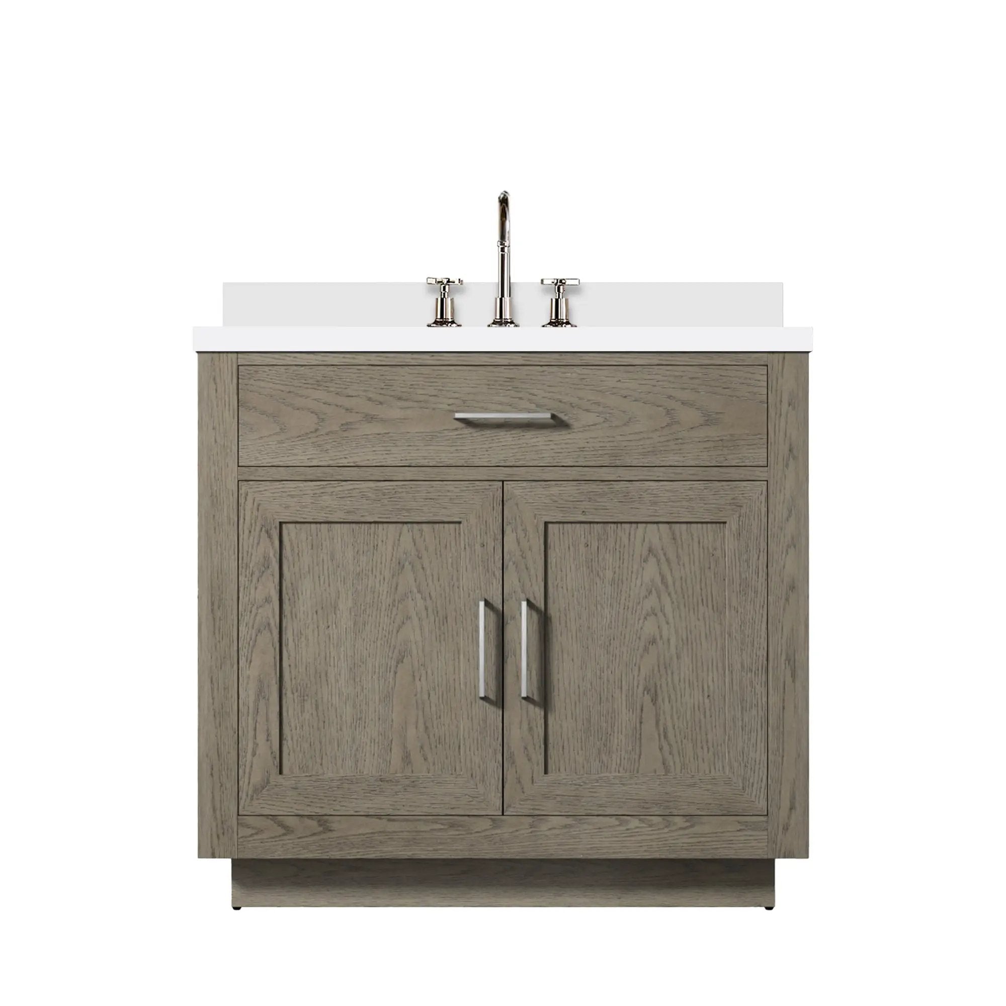 Lexora Abbey 36 in W x 22 in D Single Bath Vanity by Lexora