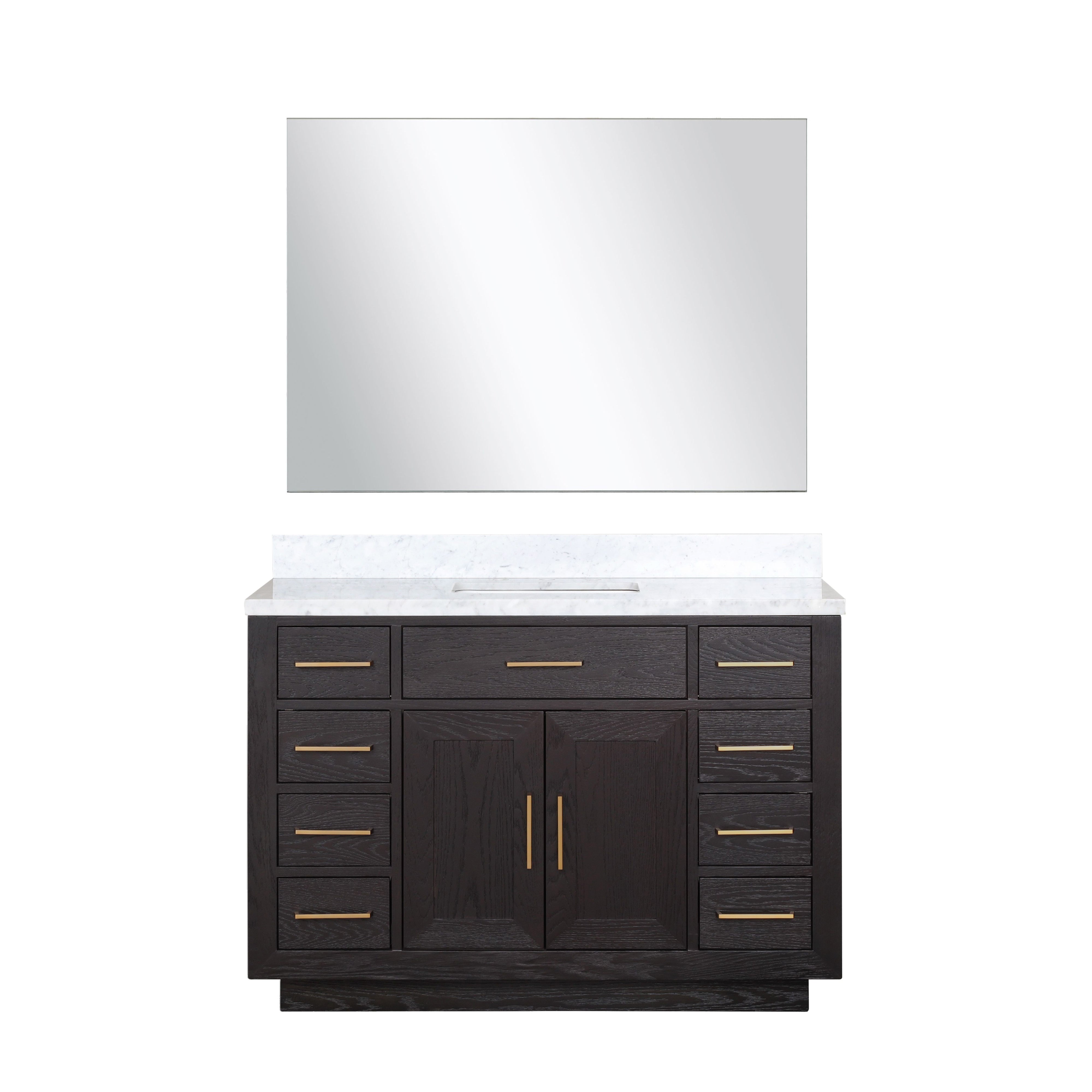 Lexora Abbey 48 in W x 22 in D Single Bath Vanity