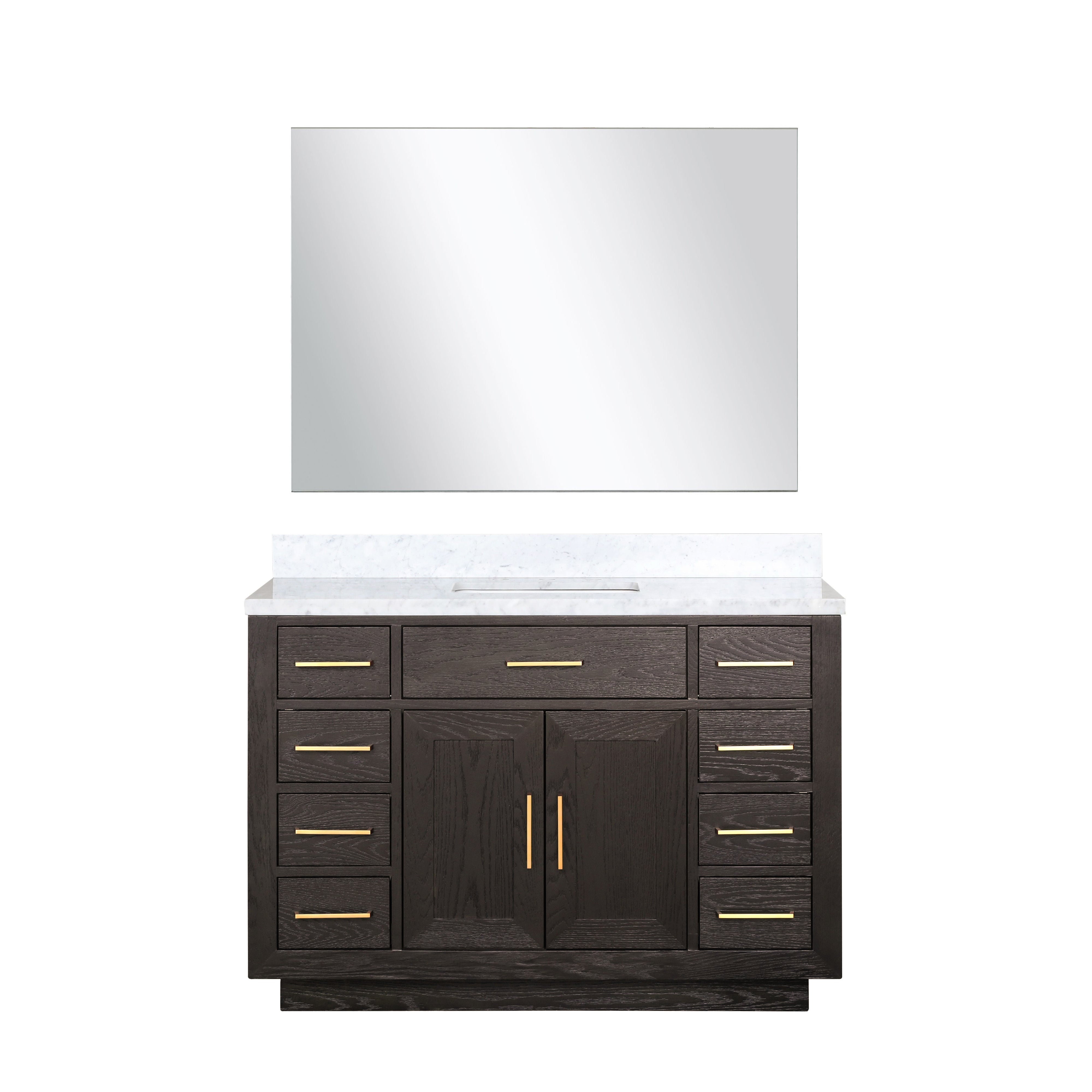 Lexora Abbey 48 in W x 22 in D Single Bath Vanity