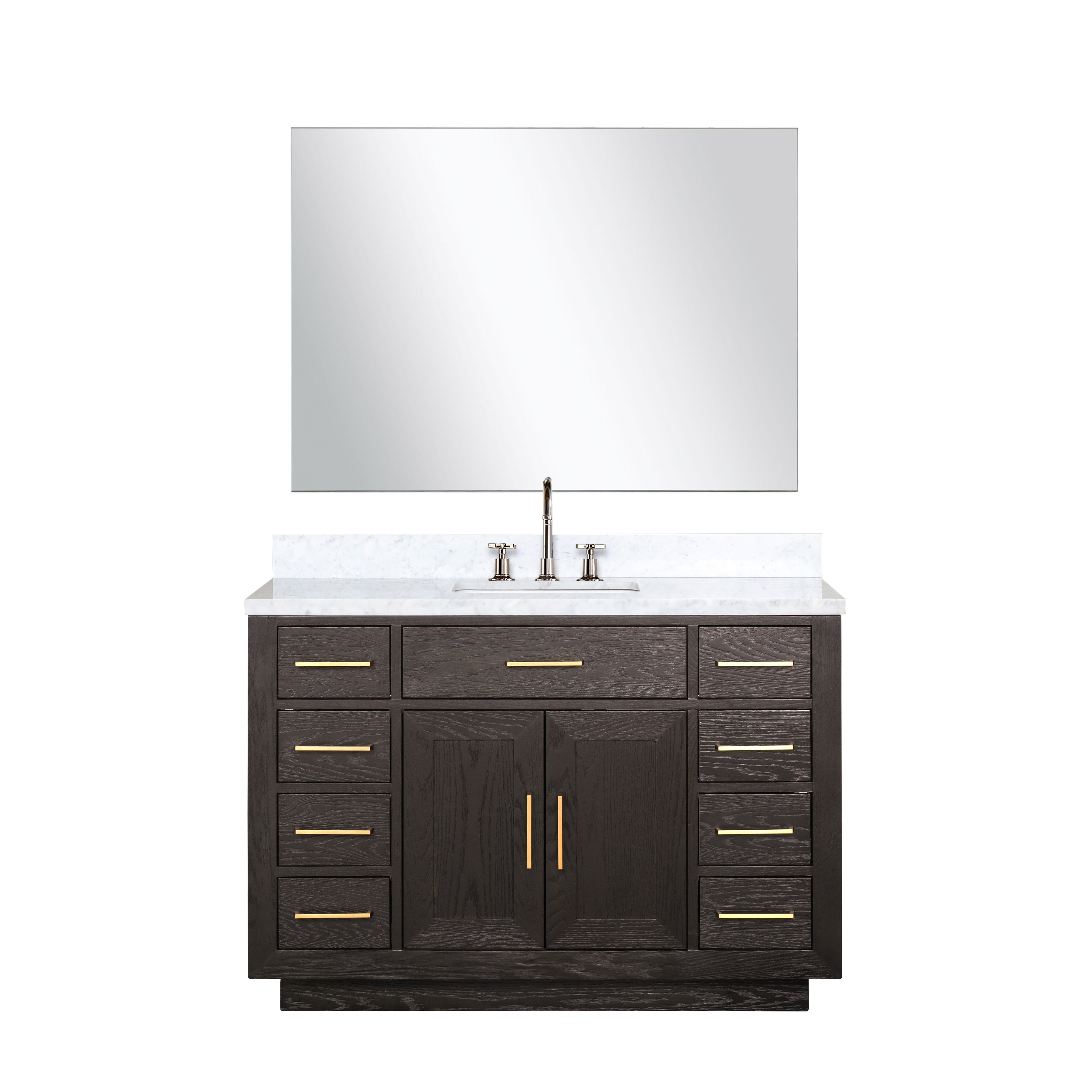 Lexora Abbey 48 in W x 22 in D Single Bath Vanity