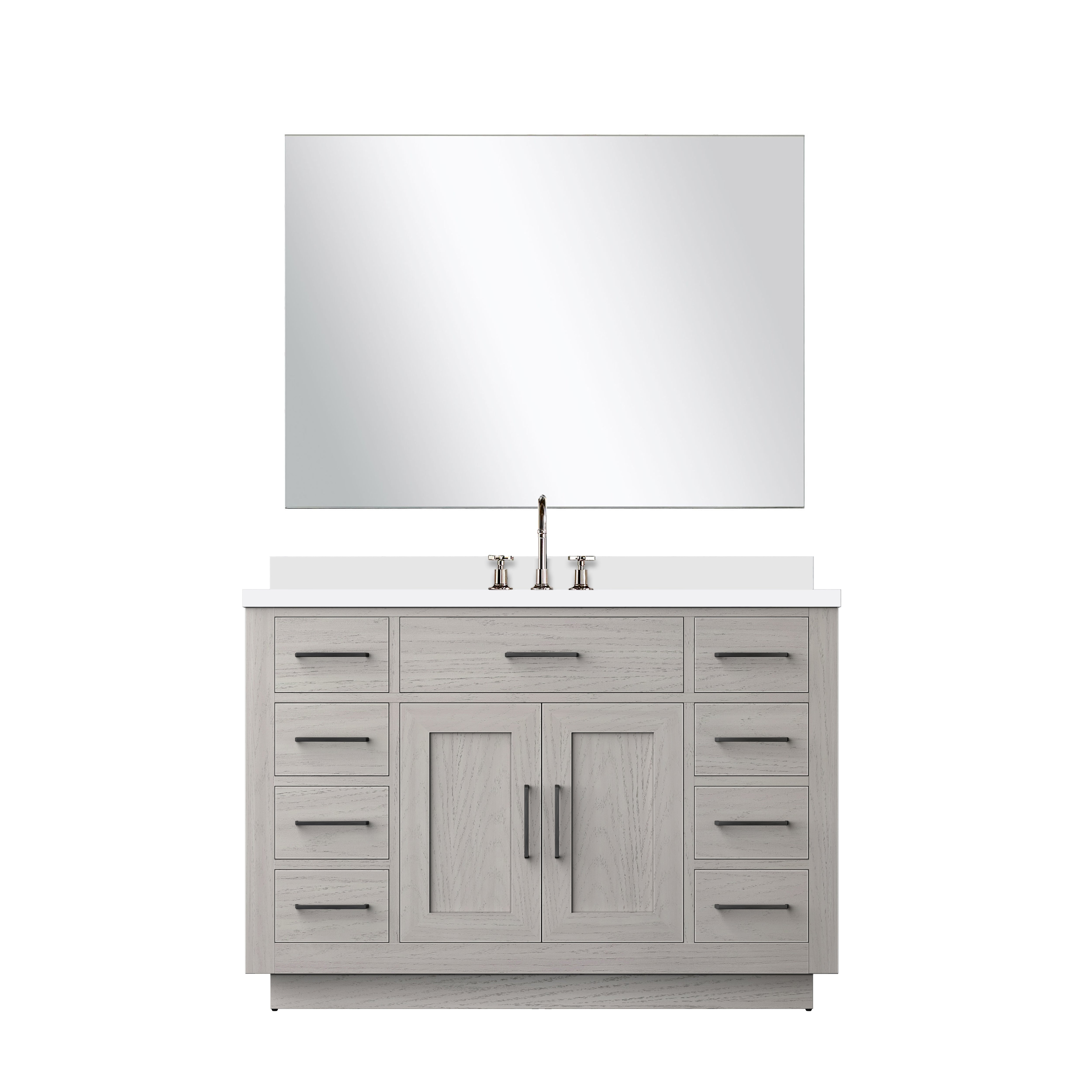 Lexora Abbey 48 in W x 22 in D Single Bath Vanity