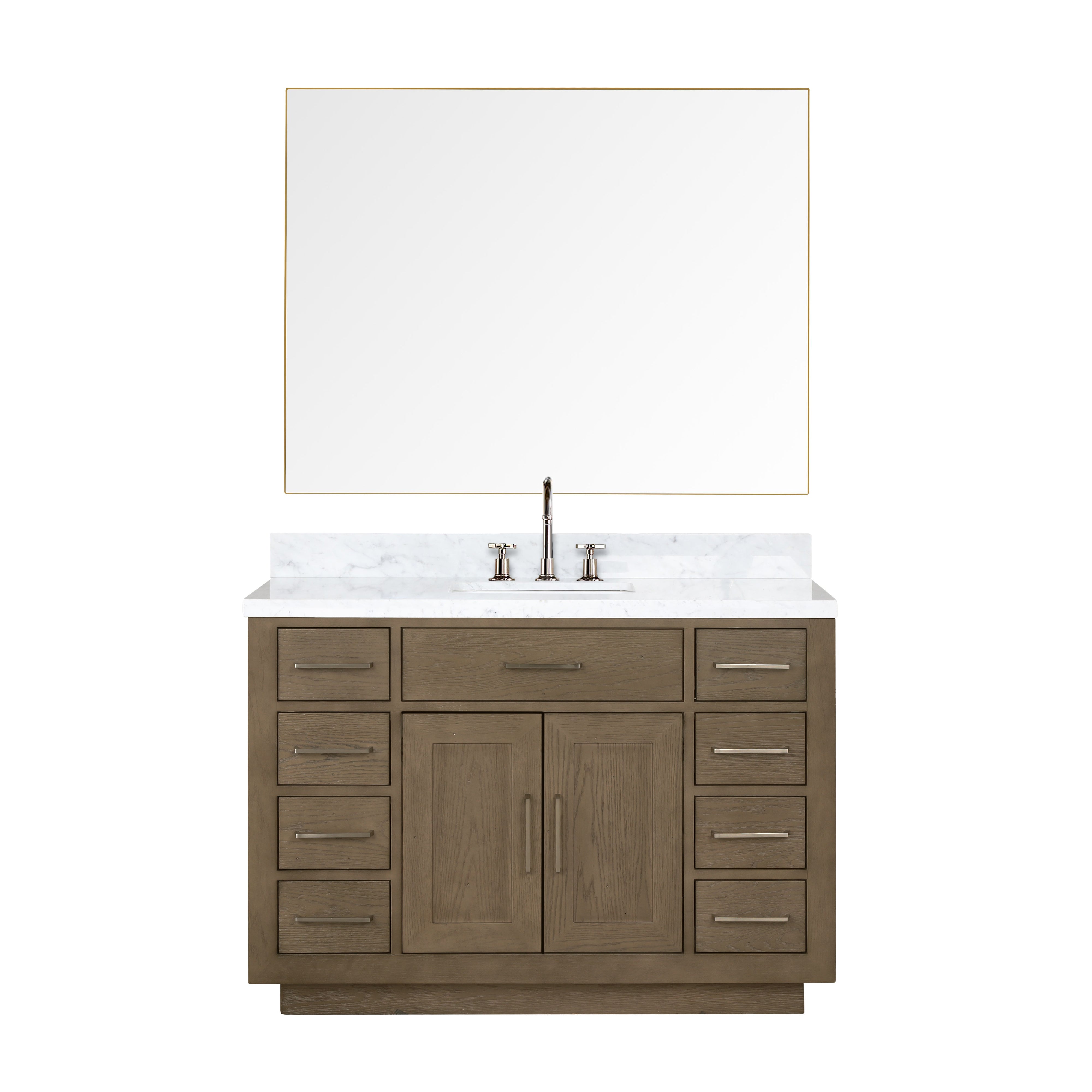 Lexora Abbey 48 in W x 22 in D Single Bath Vanity