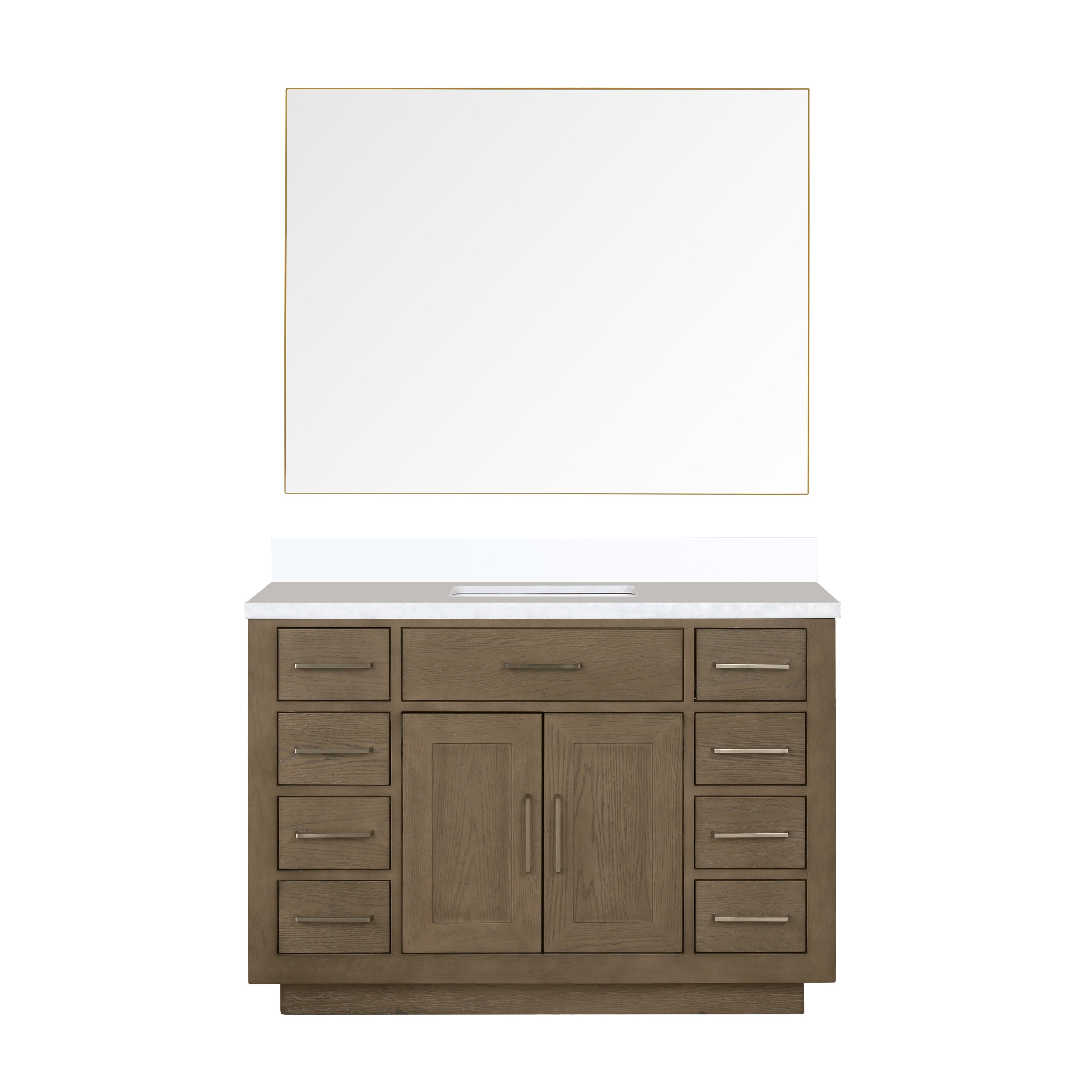 Lexora Abbey 48 in W x 22 in D Single Bath Vanity