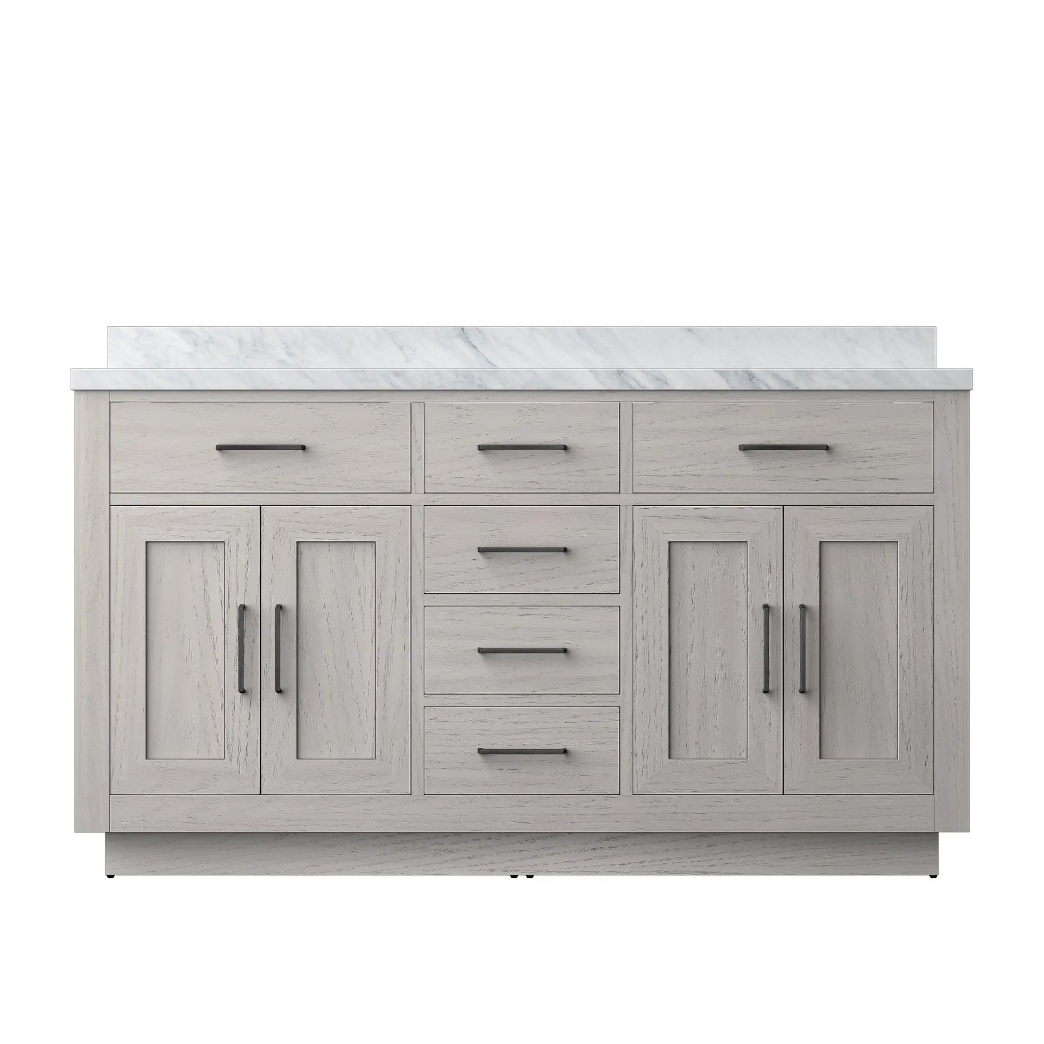 Lexora Abbey 60 in W x 22 in D Double Bath Vanity by Lexora