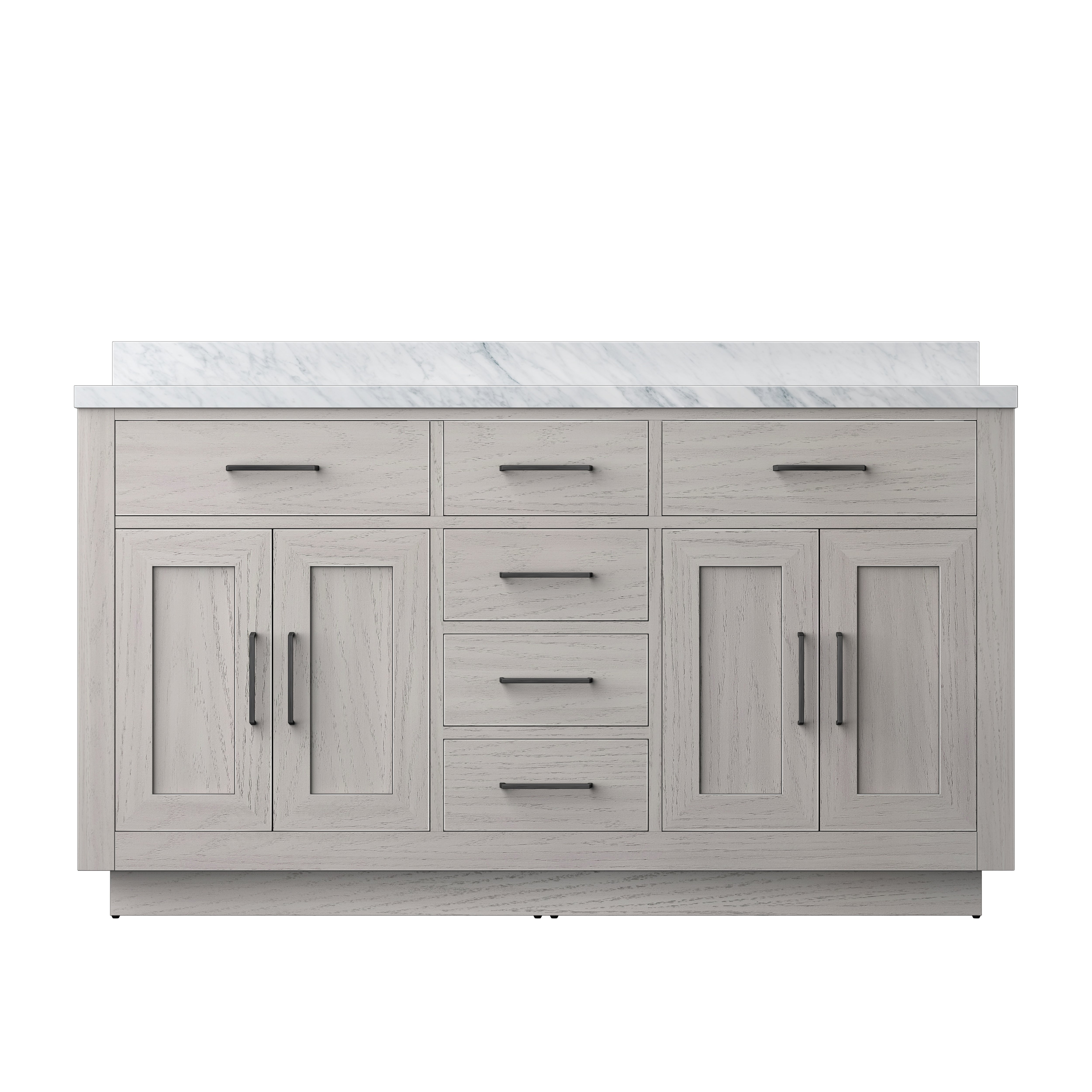 Lexora Abbey 60 in W x 22 in D Double Bath Vanity