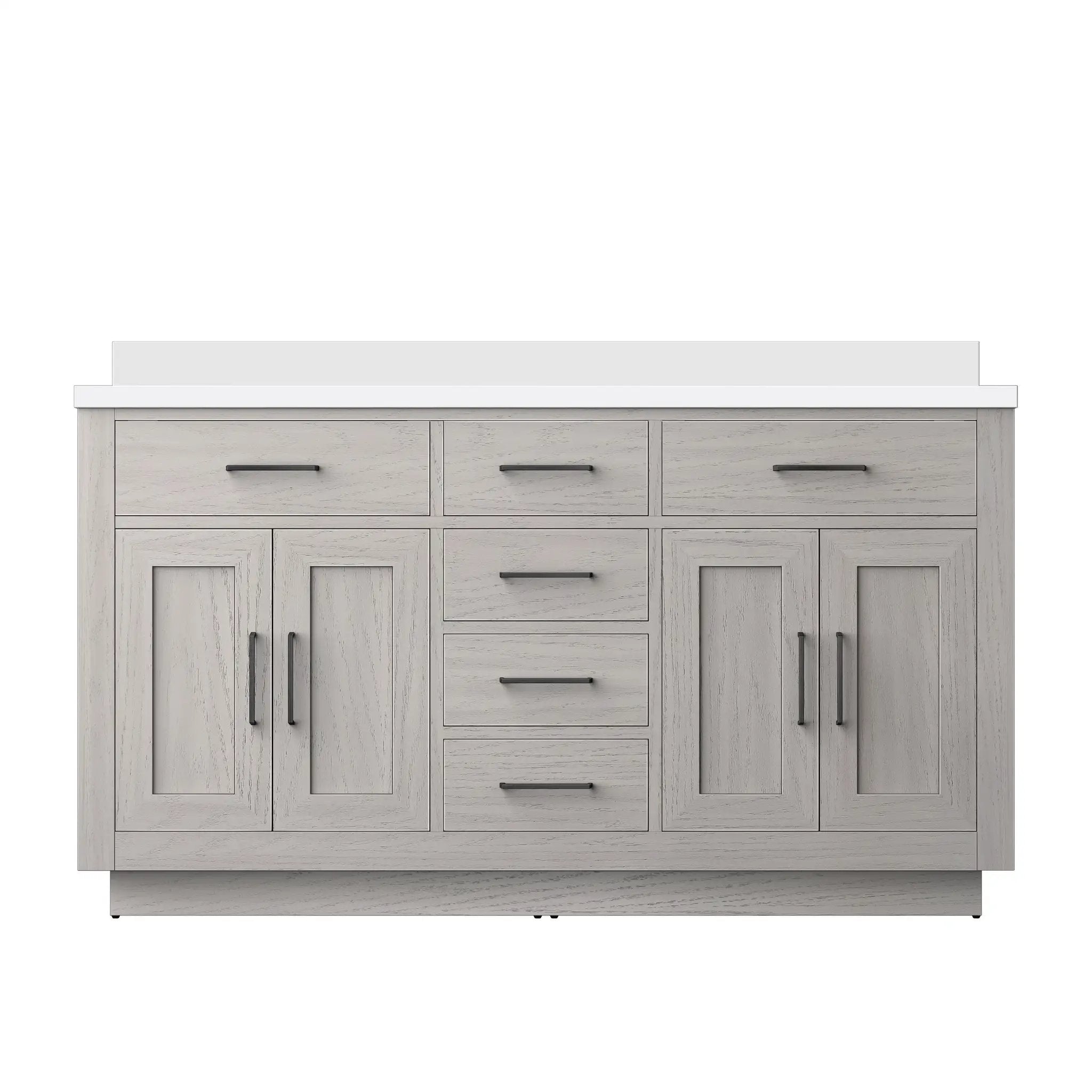 Lexora Abbey 60 in W x 22 in D Double Bath Vanity by Lexora