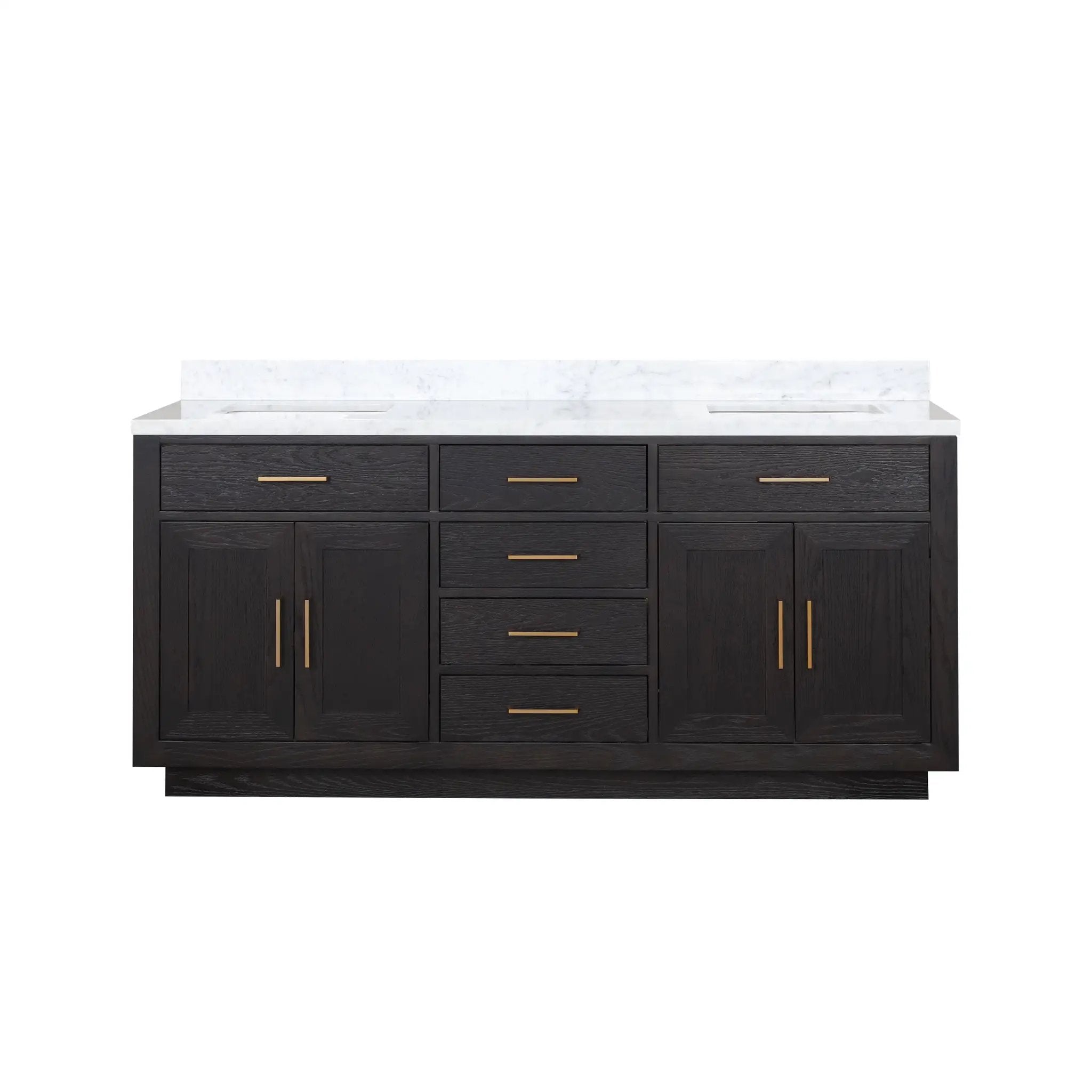 Lexora Abbey 72 in W x 22 in D Double Bath Vanity by Lexora