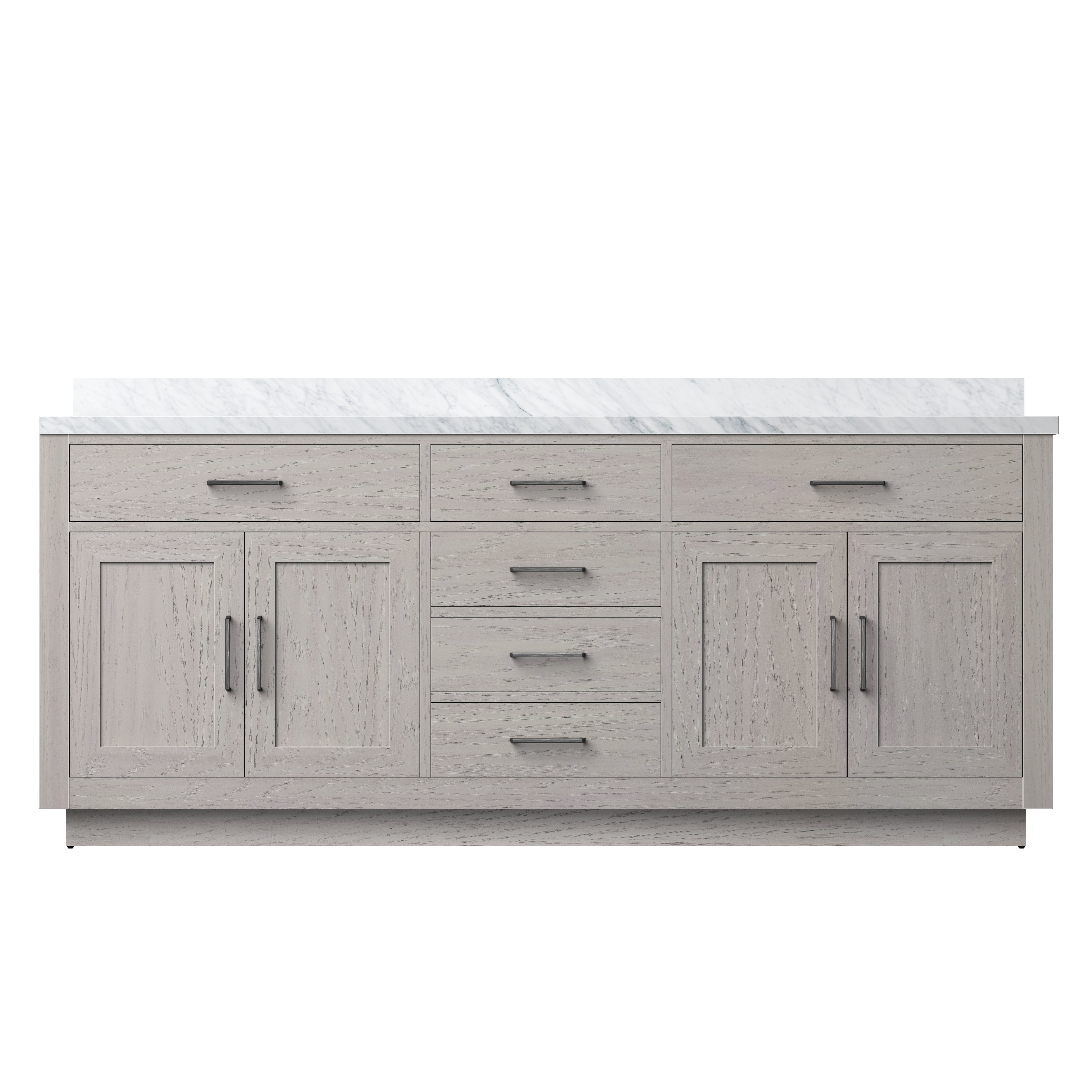Lexora Abbey 80 in W x 22 in D Double Bath Vanity