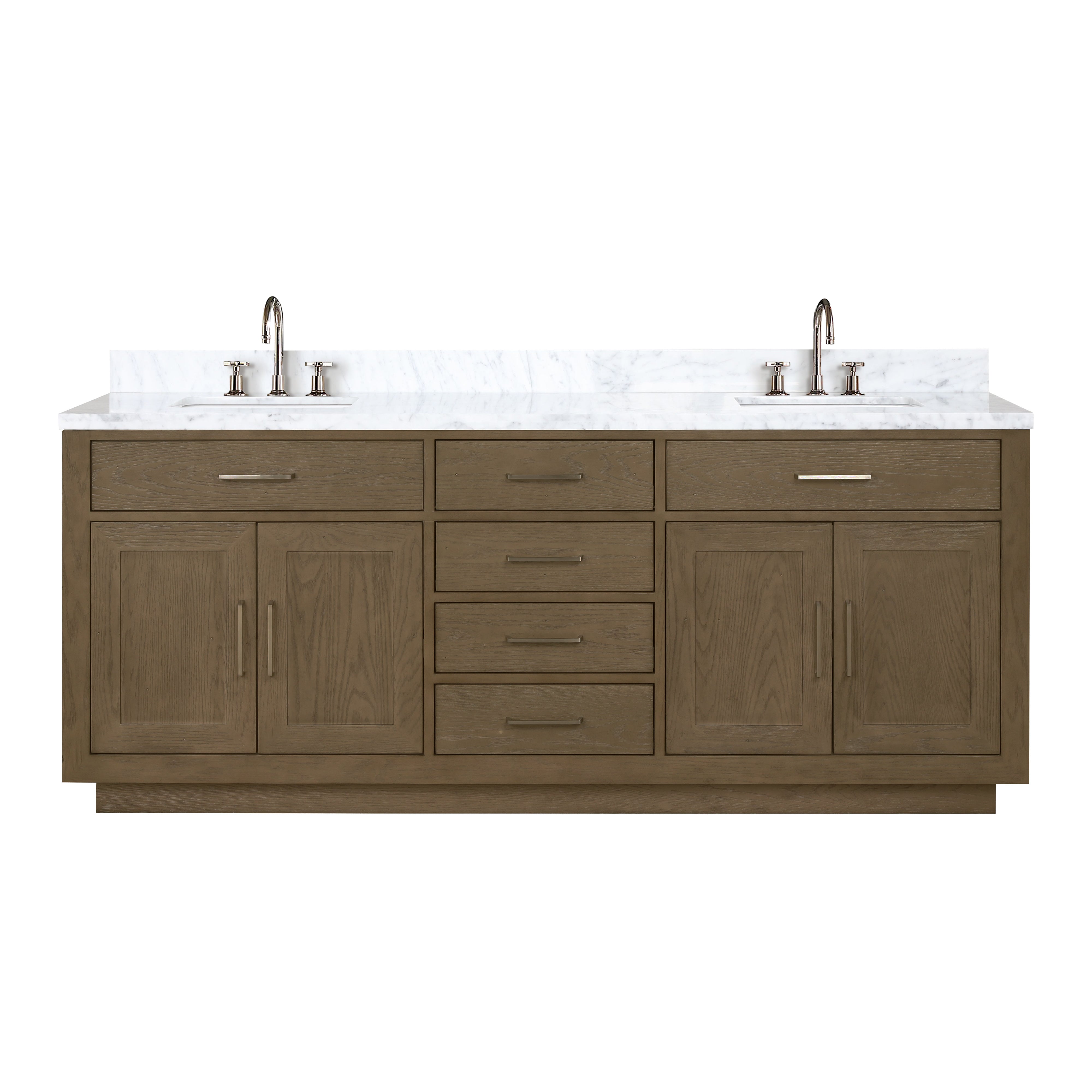 Lexora Abbey 80 in W x 22 in D Double Bath Vanity
