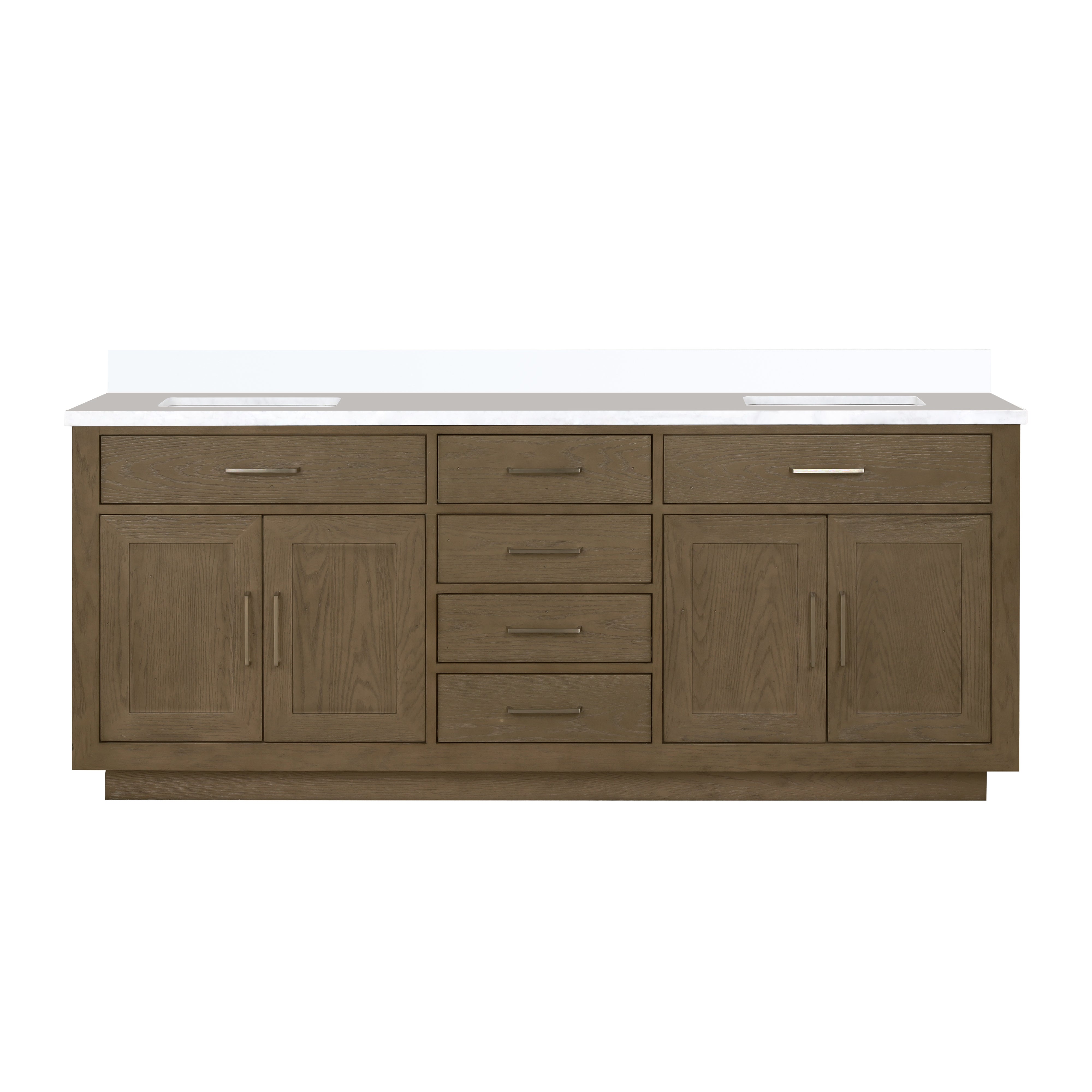 Lexora Abbey 80 in W x 22 in D Double Bath Vanity