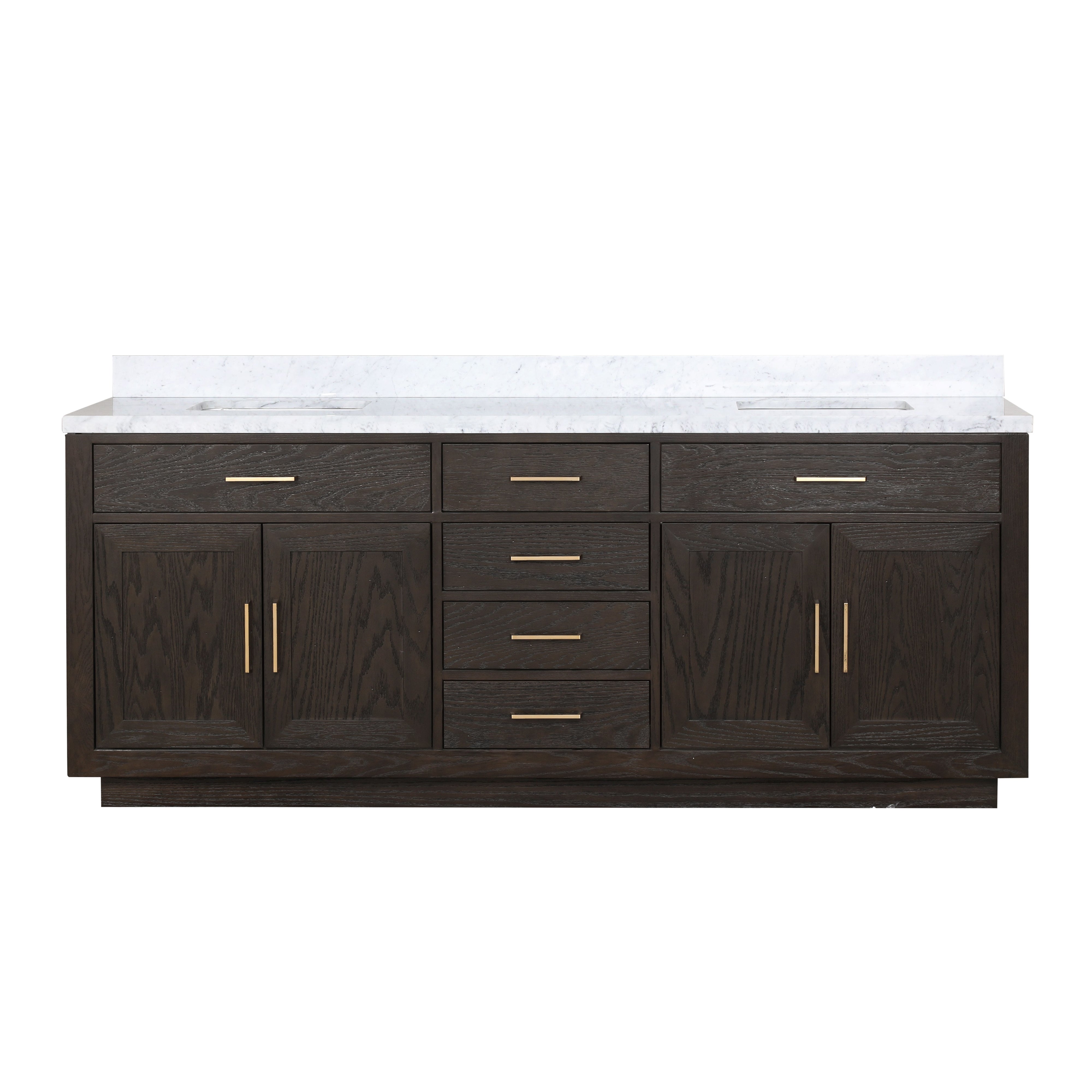 Lexora Abbey 84 in W x 22 in D Double Bath Vanity by Lexora