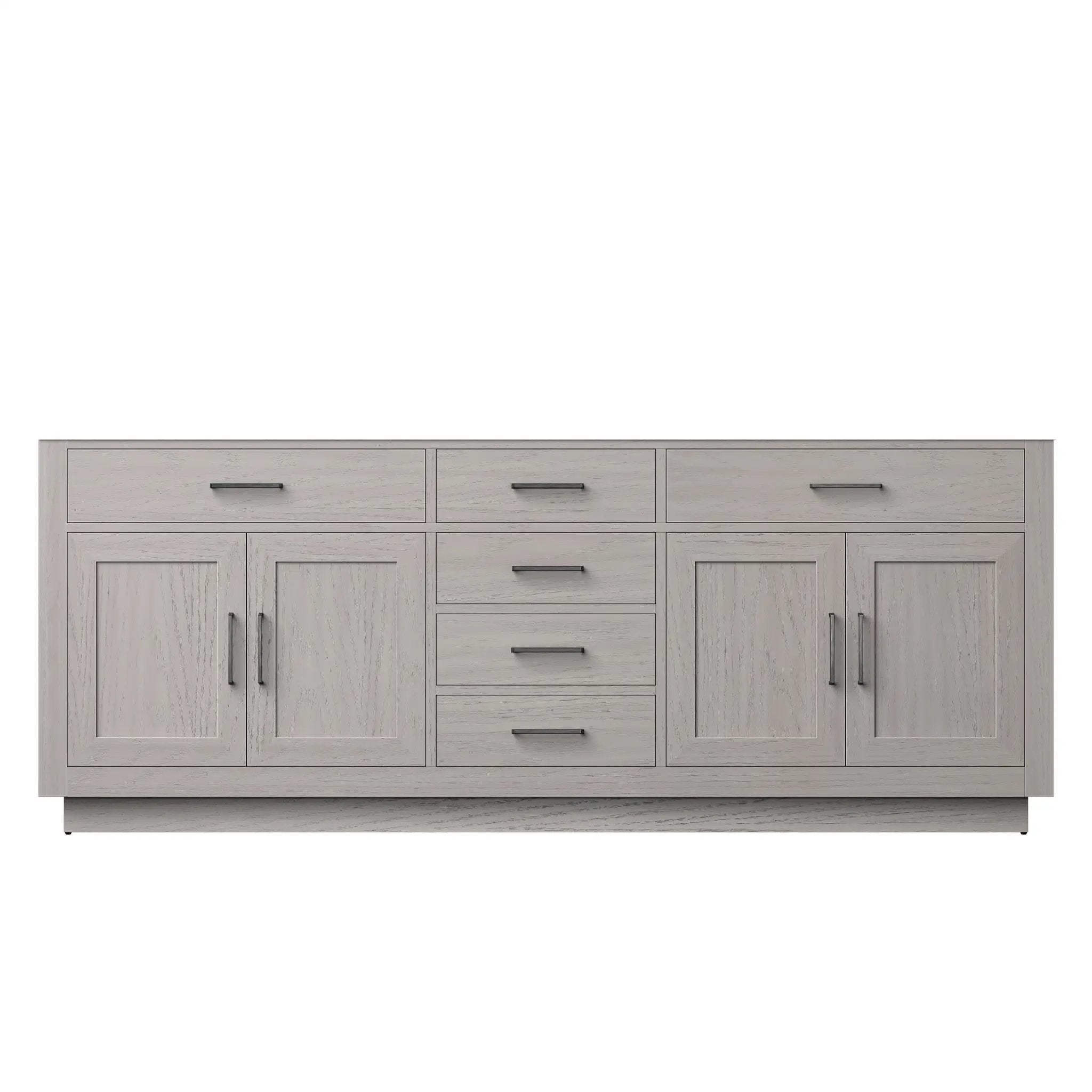 Lexora Abbey 84 in W x 22 in D Double Bath Vanity by Lexora