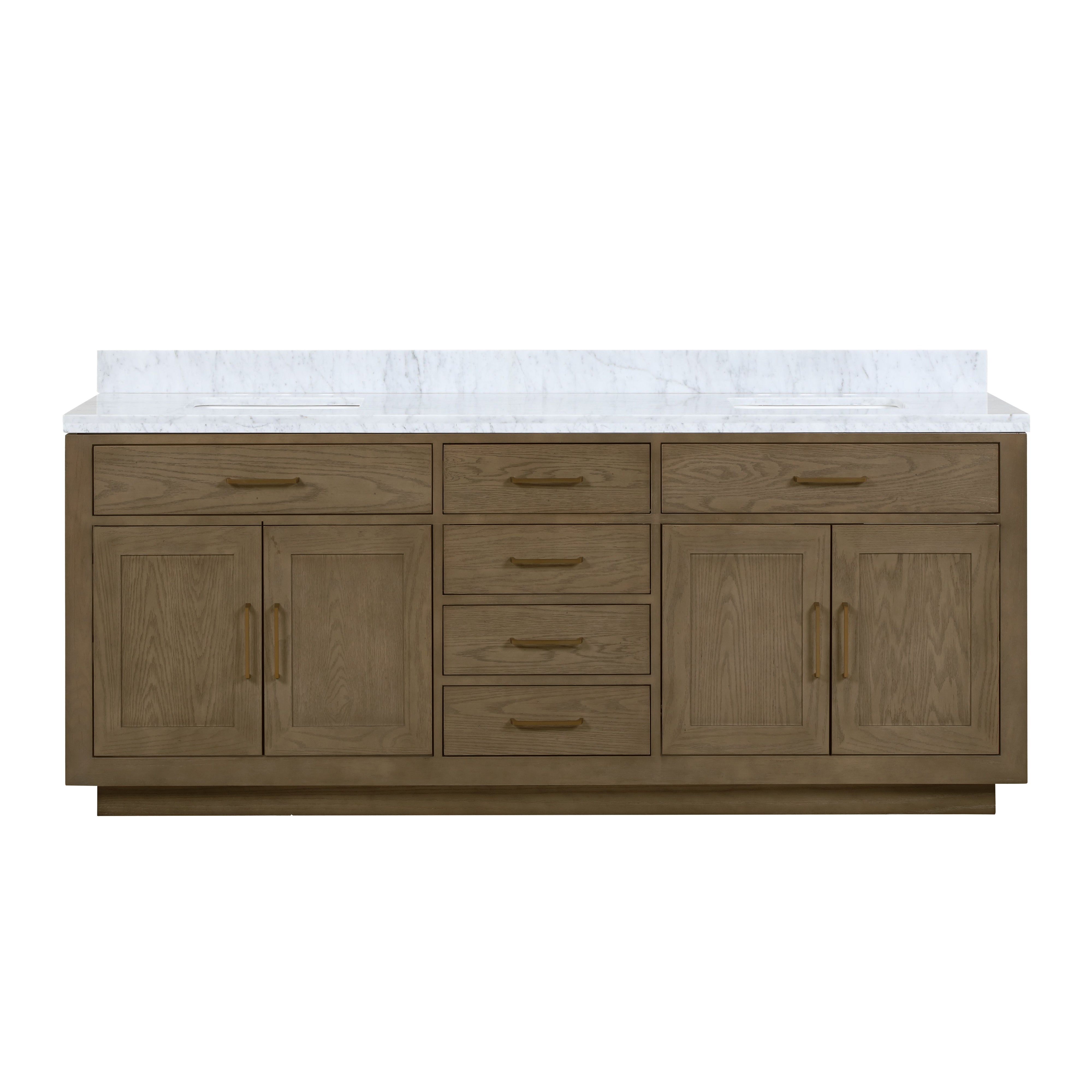 Lexora Abbey 84 in W x 22 in D Double Bath Vanity by Lexora