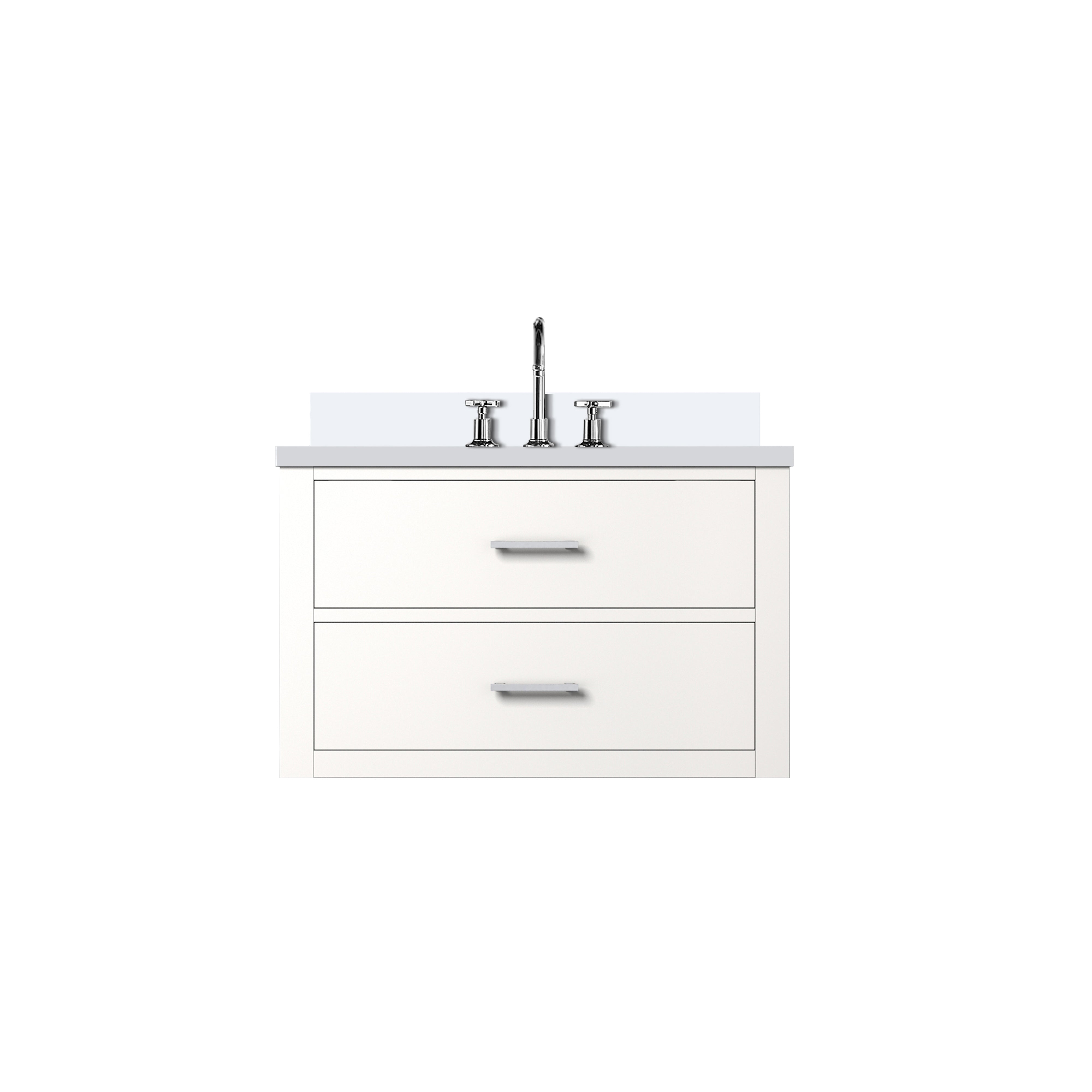 Lexora Castor 30 in W x 22 in D Double Bath Vanity