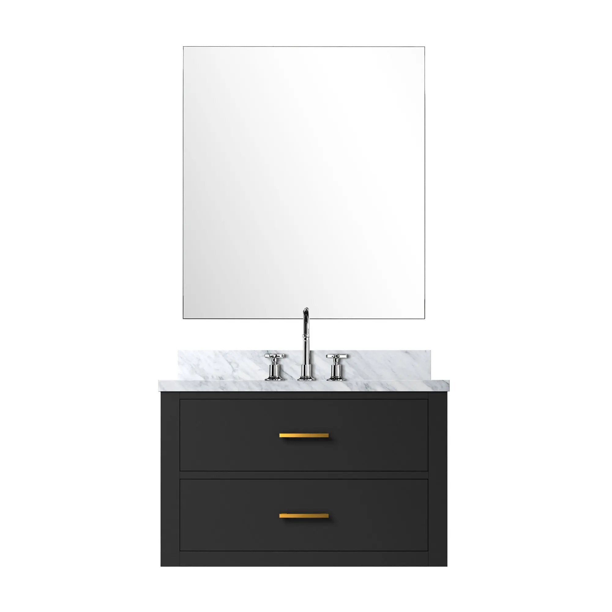 Lexora Castor 30 in W x 22 in D Single Bath Vanity by Lexora