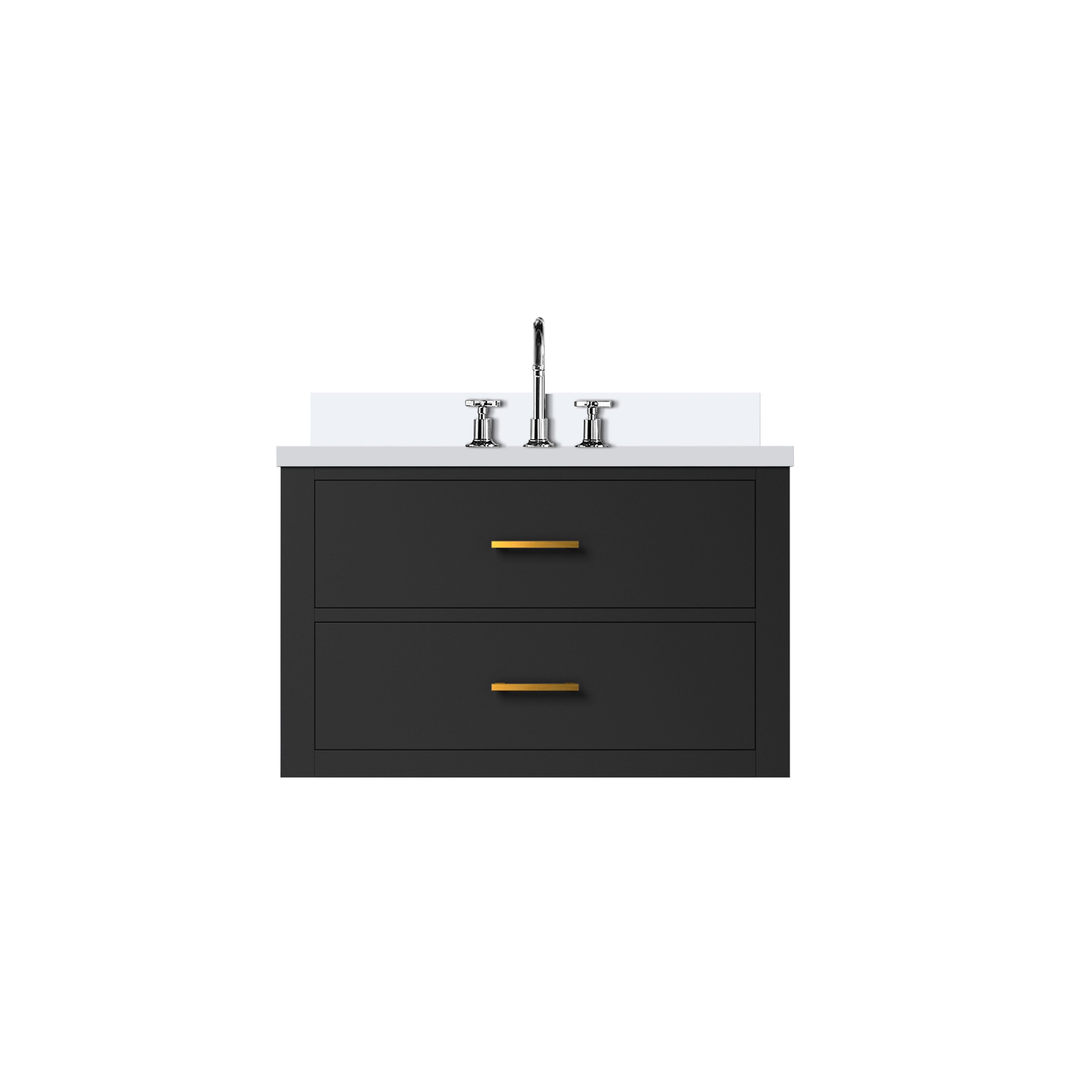 Lexora Castor 30 in W x 22 in D Double Bath Vanity