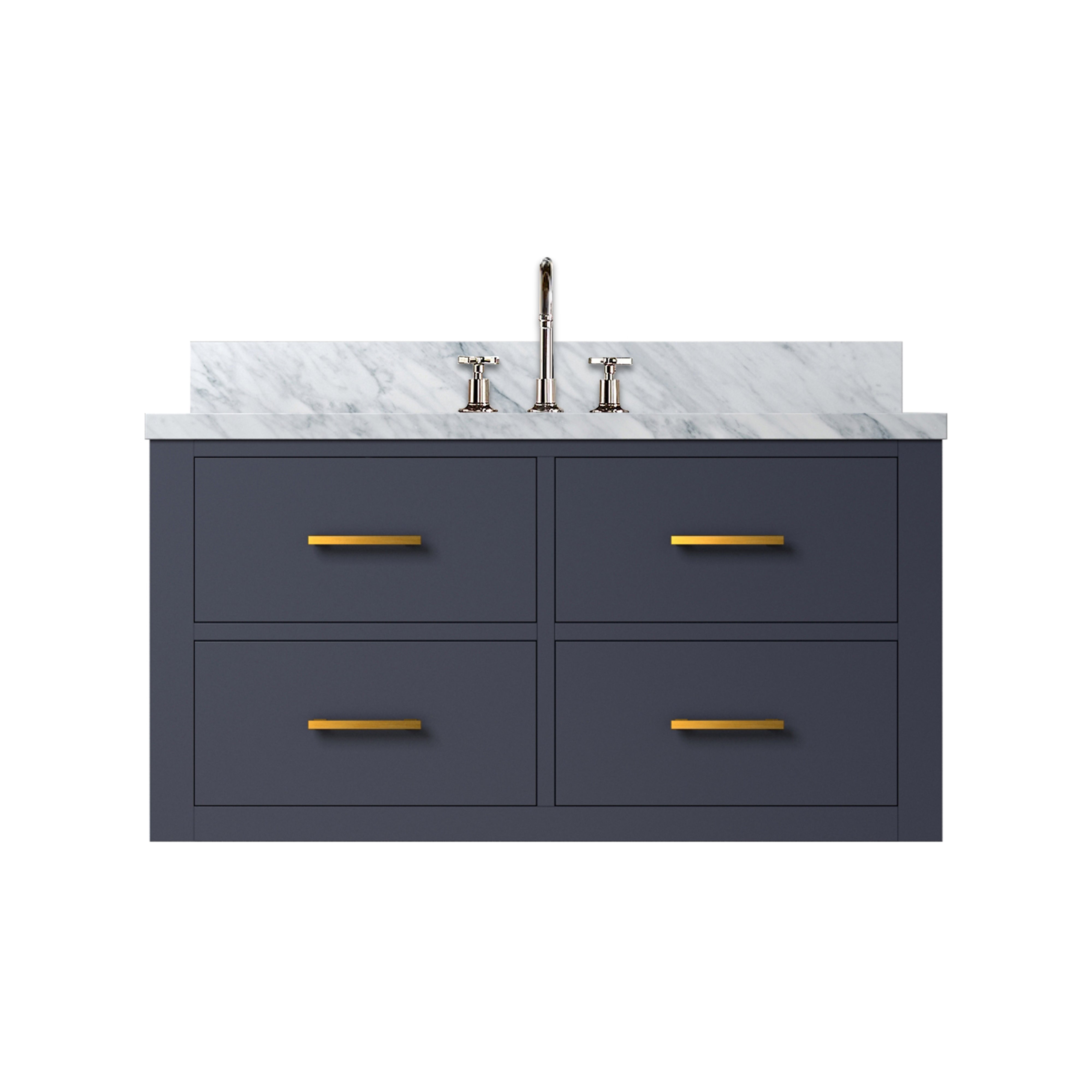 Lexora Castor 36 in W x 22 in D Double Bath Vanity