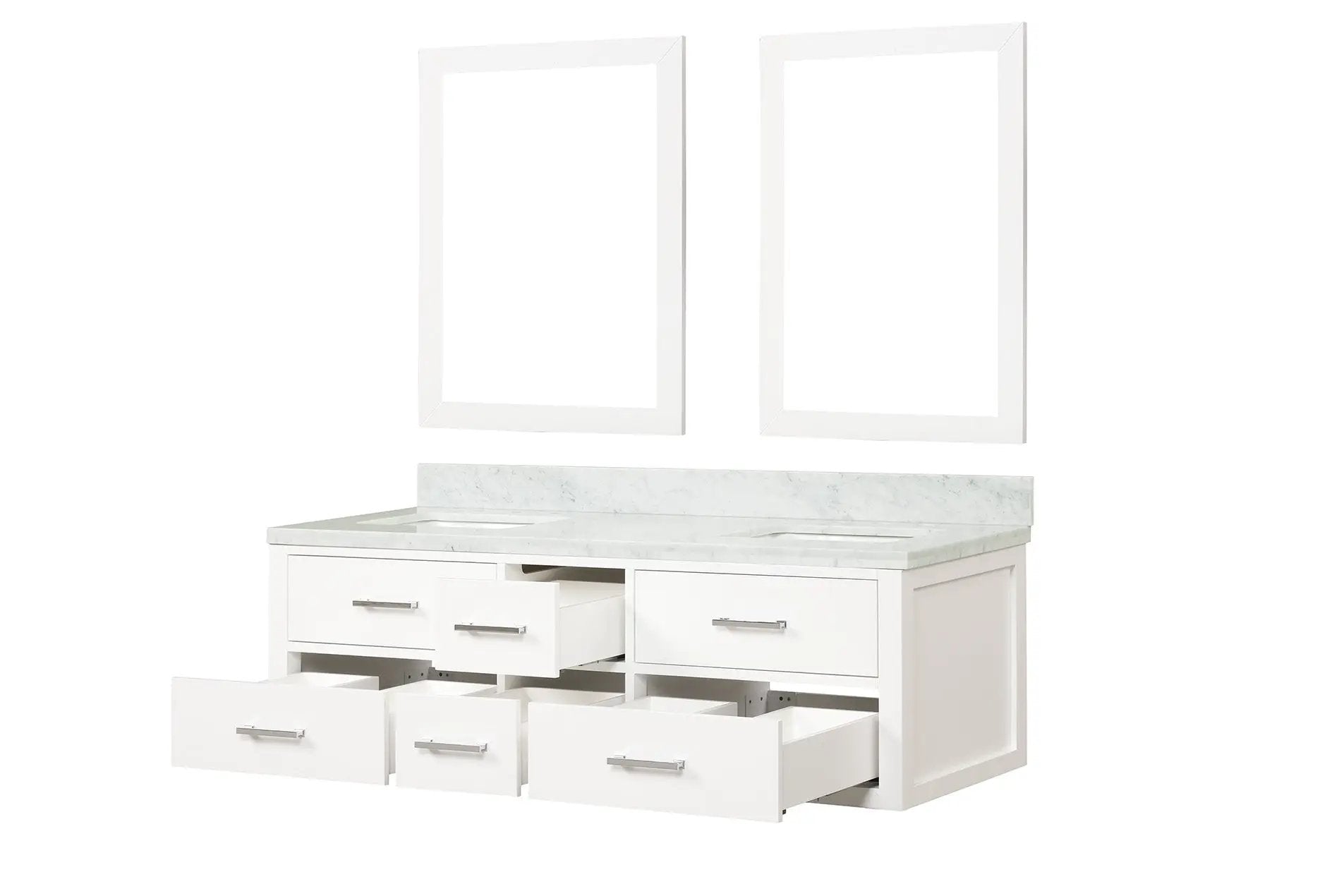 Lexora Castor 60 in W x 22 in D Double Bath Vanity by Lexora