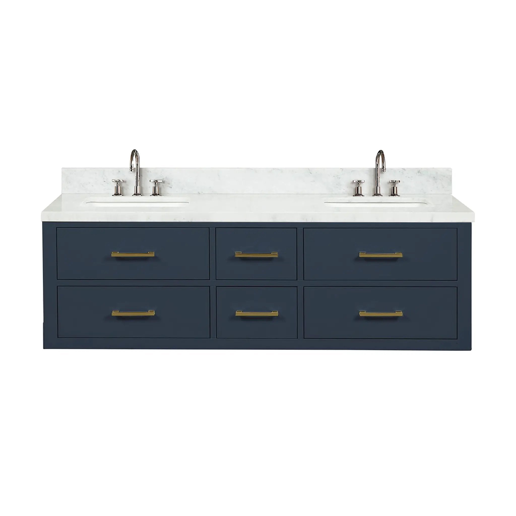 Lexora Castor 60 in W x 22 in D Double Bath Vanity by Lexora