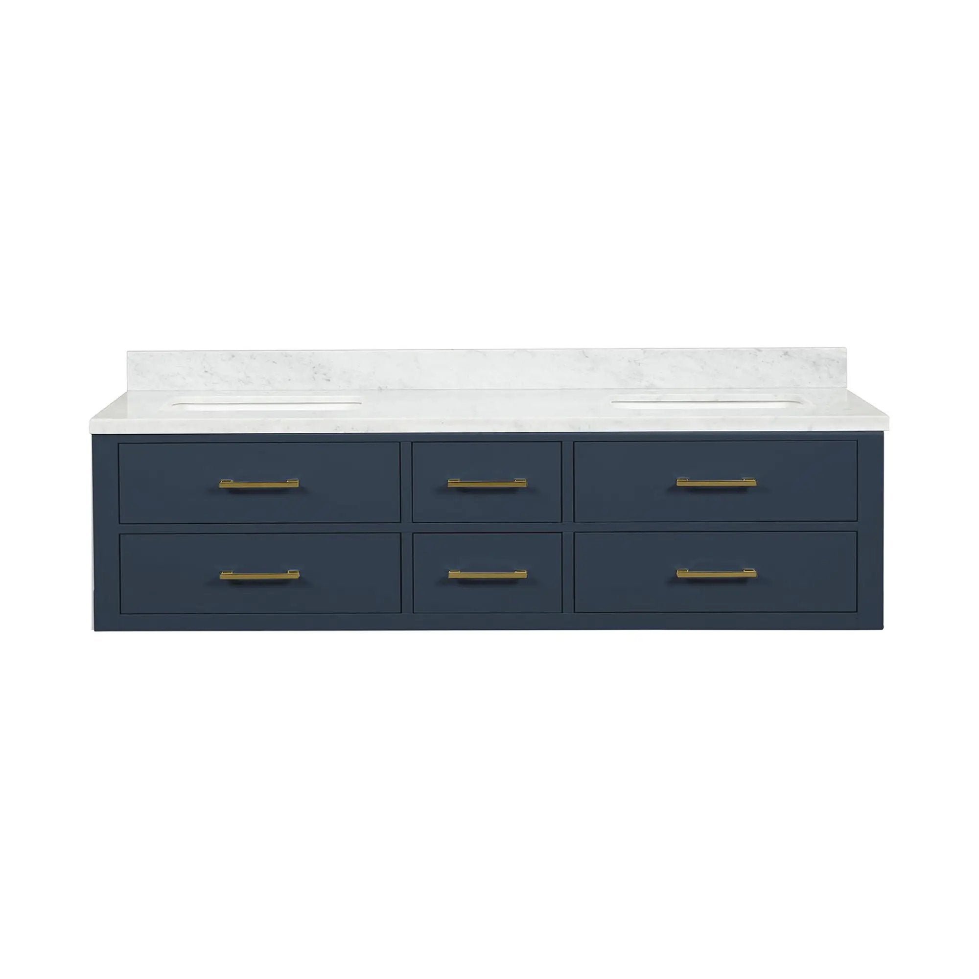 Lexora Castor 72 in W x 22 in D Double Bath Vanity by Lexora