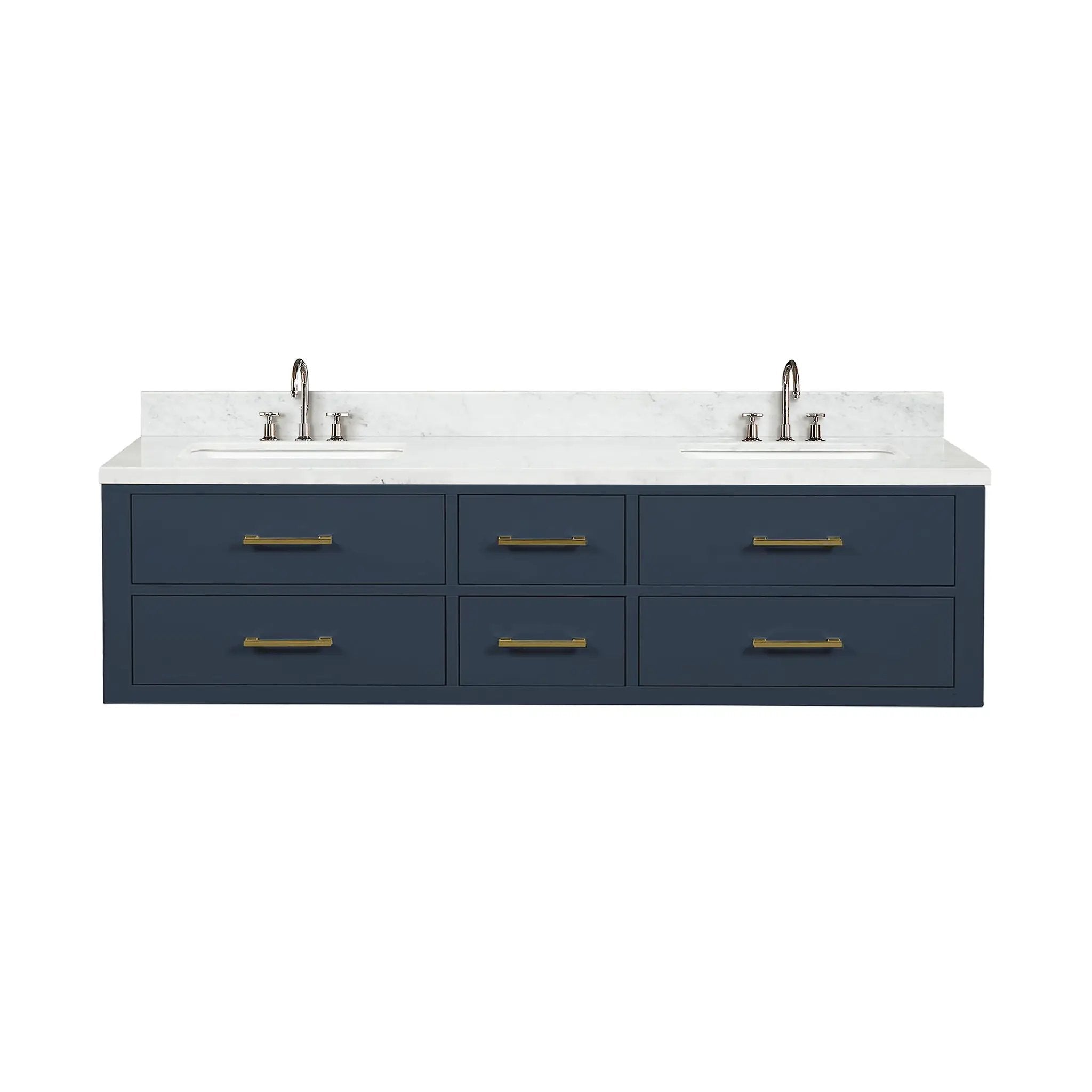 Lexora Castor 72 in W x 22 in D Double Bath Vanity by Lexora