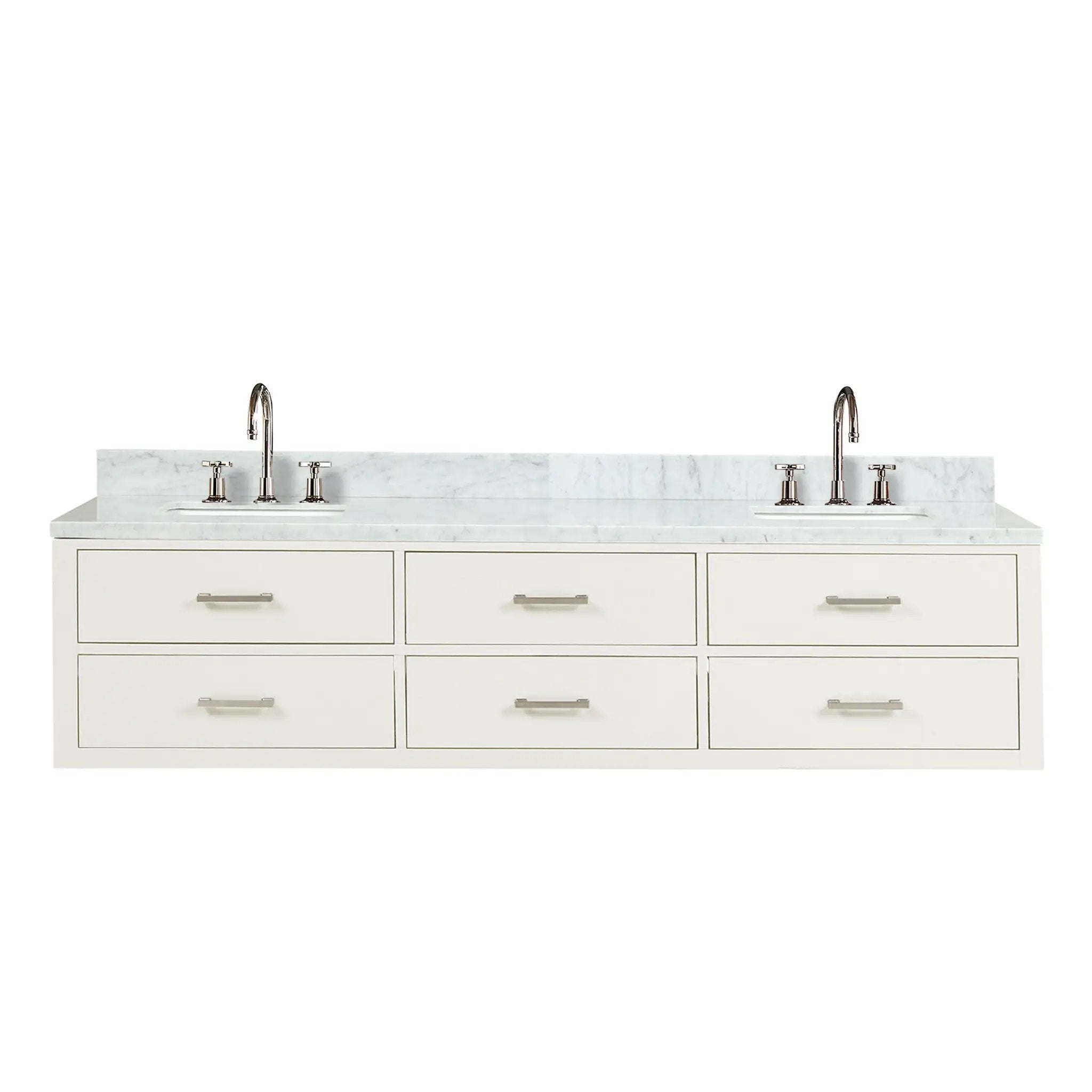 Lexora Castor 80 in W x 22 in D Double Bath Vanity by Lexora