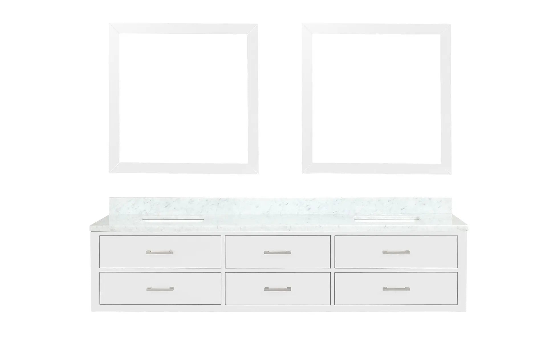 Lexora Castor 84 in W x 22 in D Double Bath Vanity by Lexora