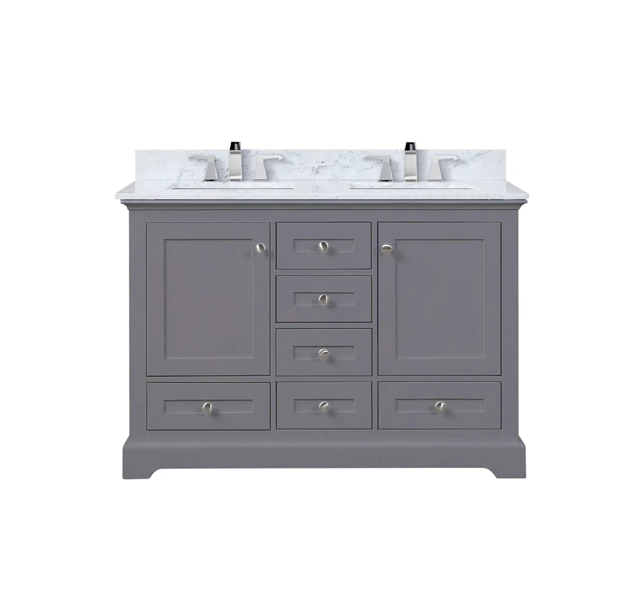 Lexora Dukes 48 in. W x 22 in. D Double Bath Vanity by Lexora