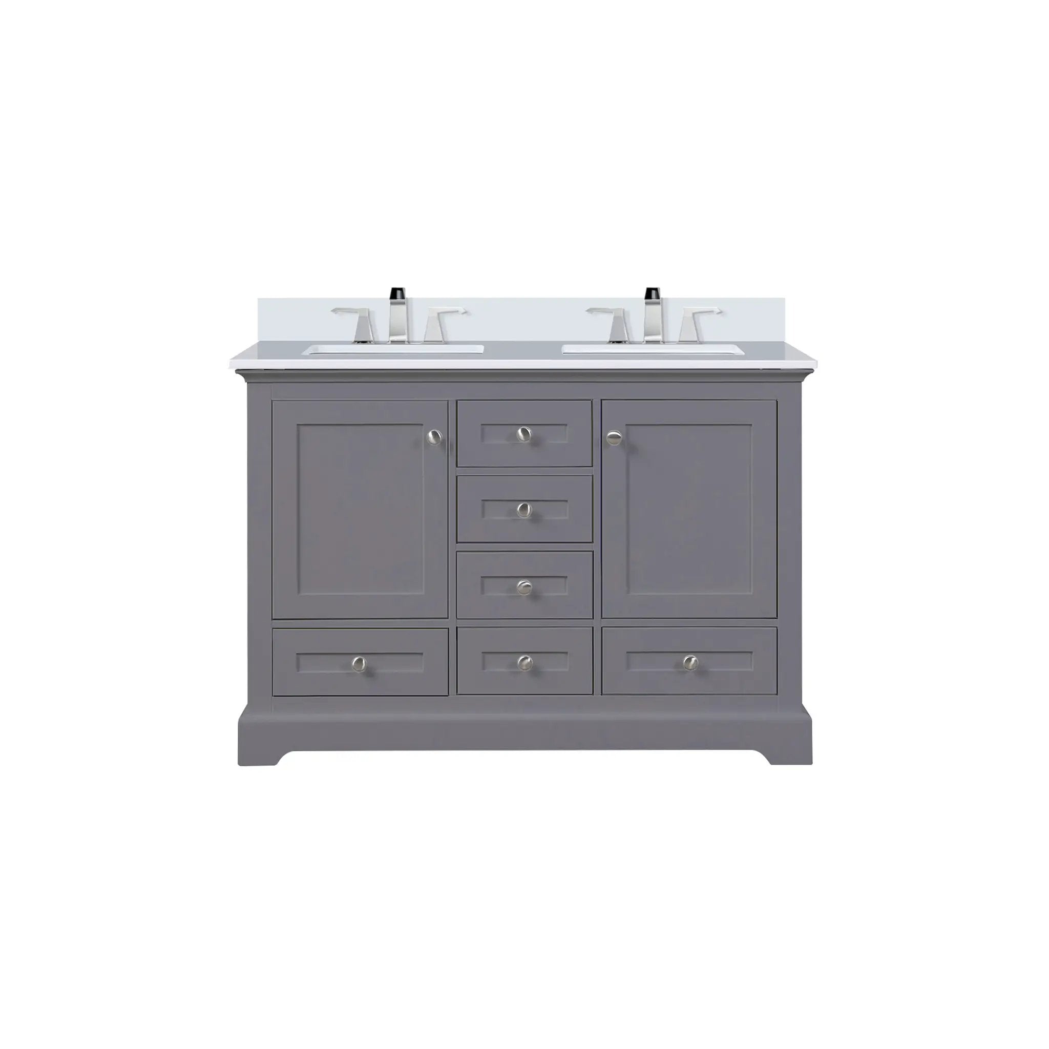 Lexora Dukes 48 in. W x 22 in. D Double Bath Vanity by Lexora