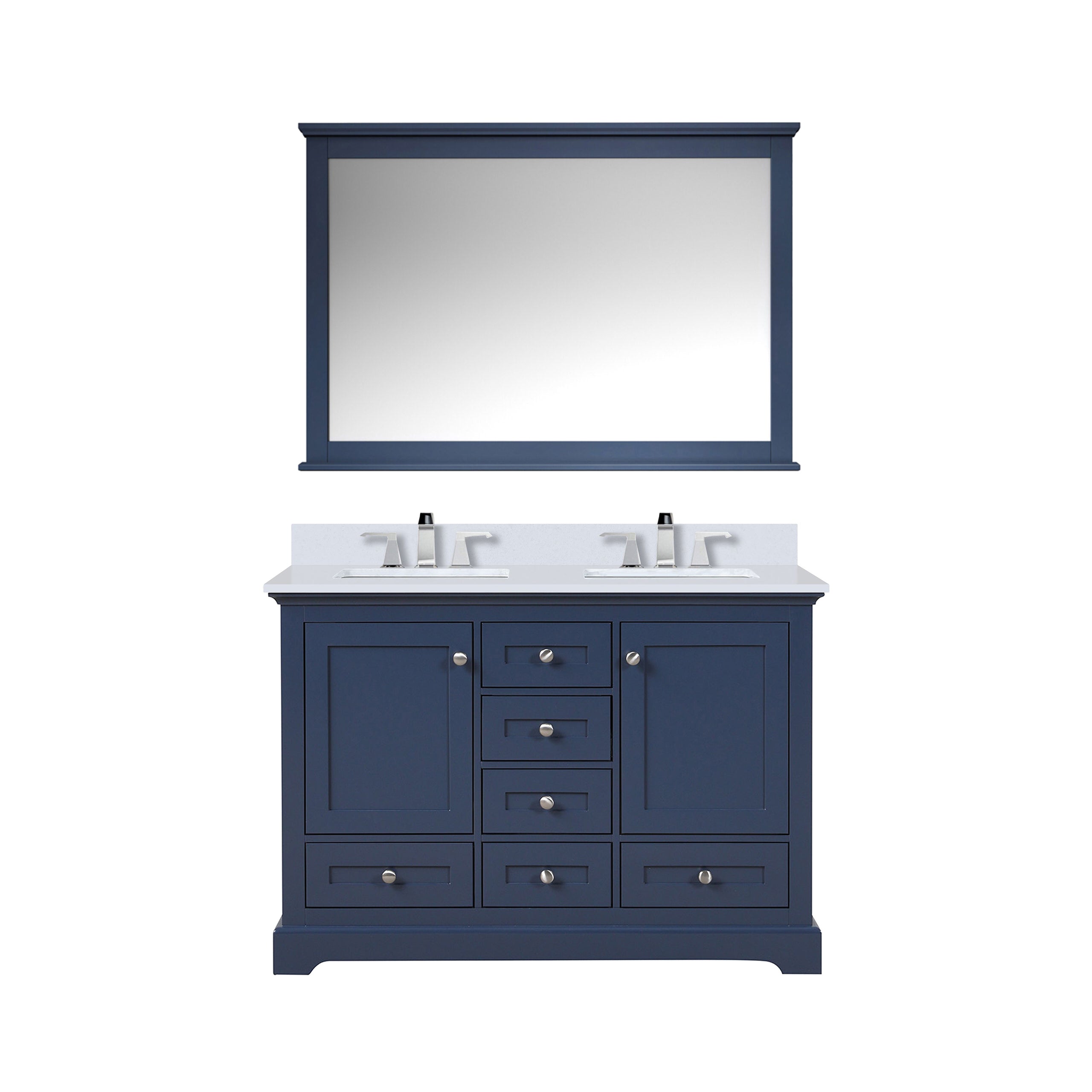 Lexora Dukes 48 in. W x 22 in. D Double Bath Vanity by Lexora