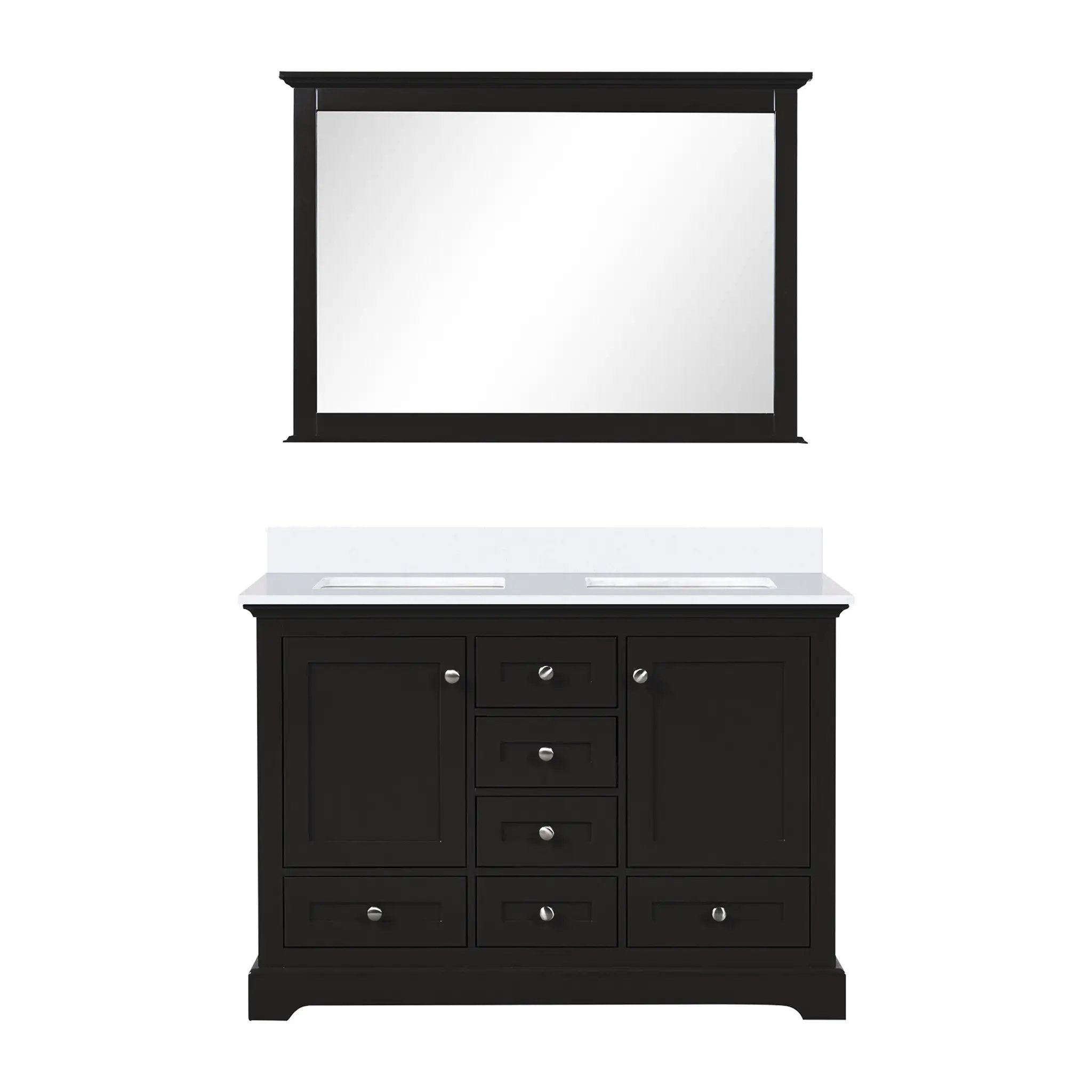 Lexora Dukes 48 in. W x 22 in. D Double Bath Vanity by Lexora