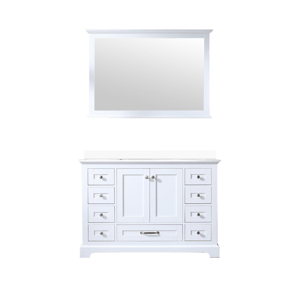 Lexora Dukes 48 in. W x 22 in. D Double Bath Vanity