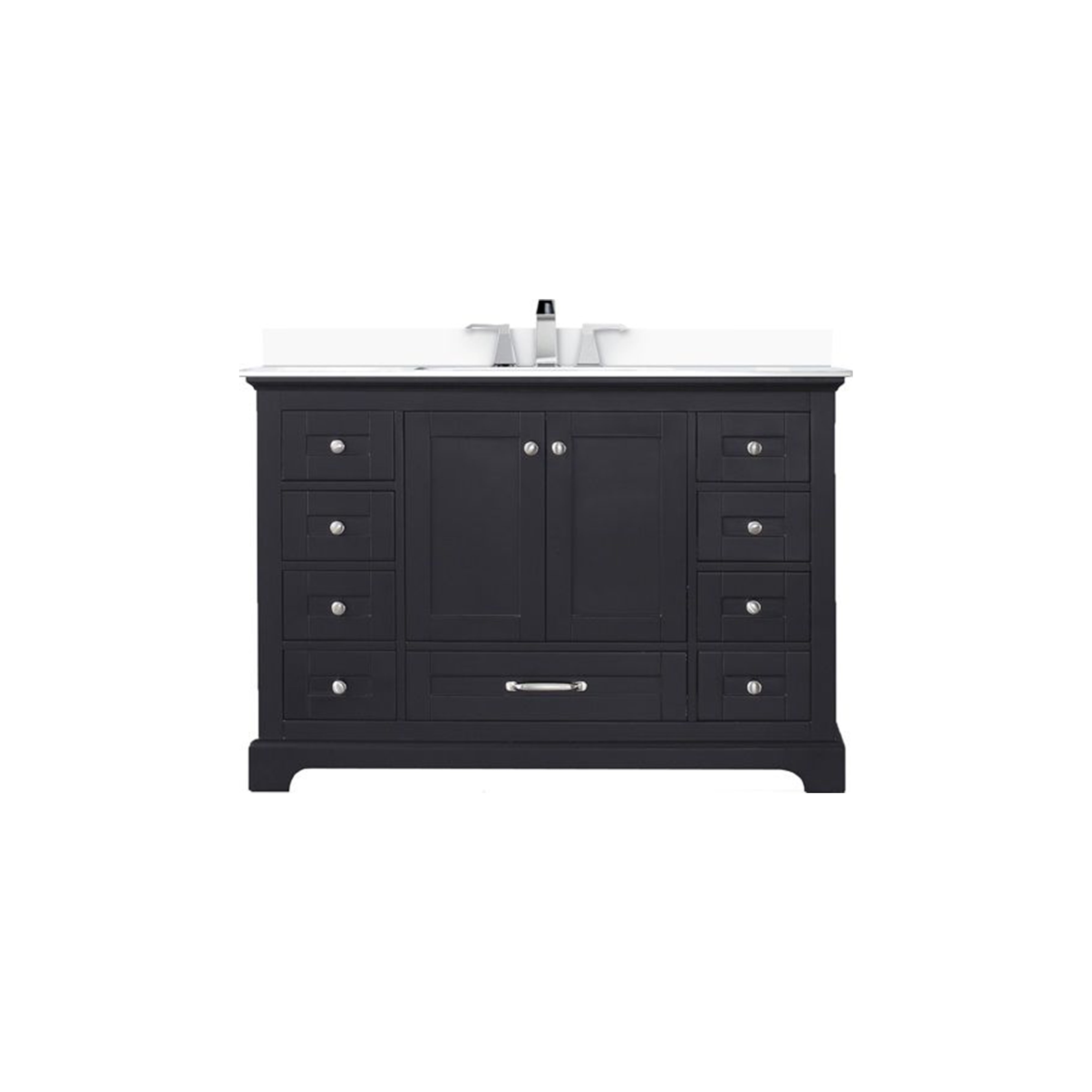 Lexora Dukes 48 in. W x 22 in. D Double Bath Vanity