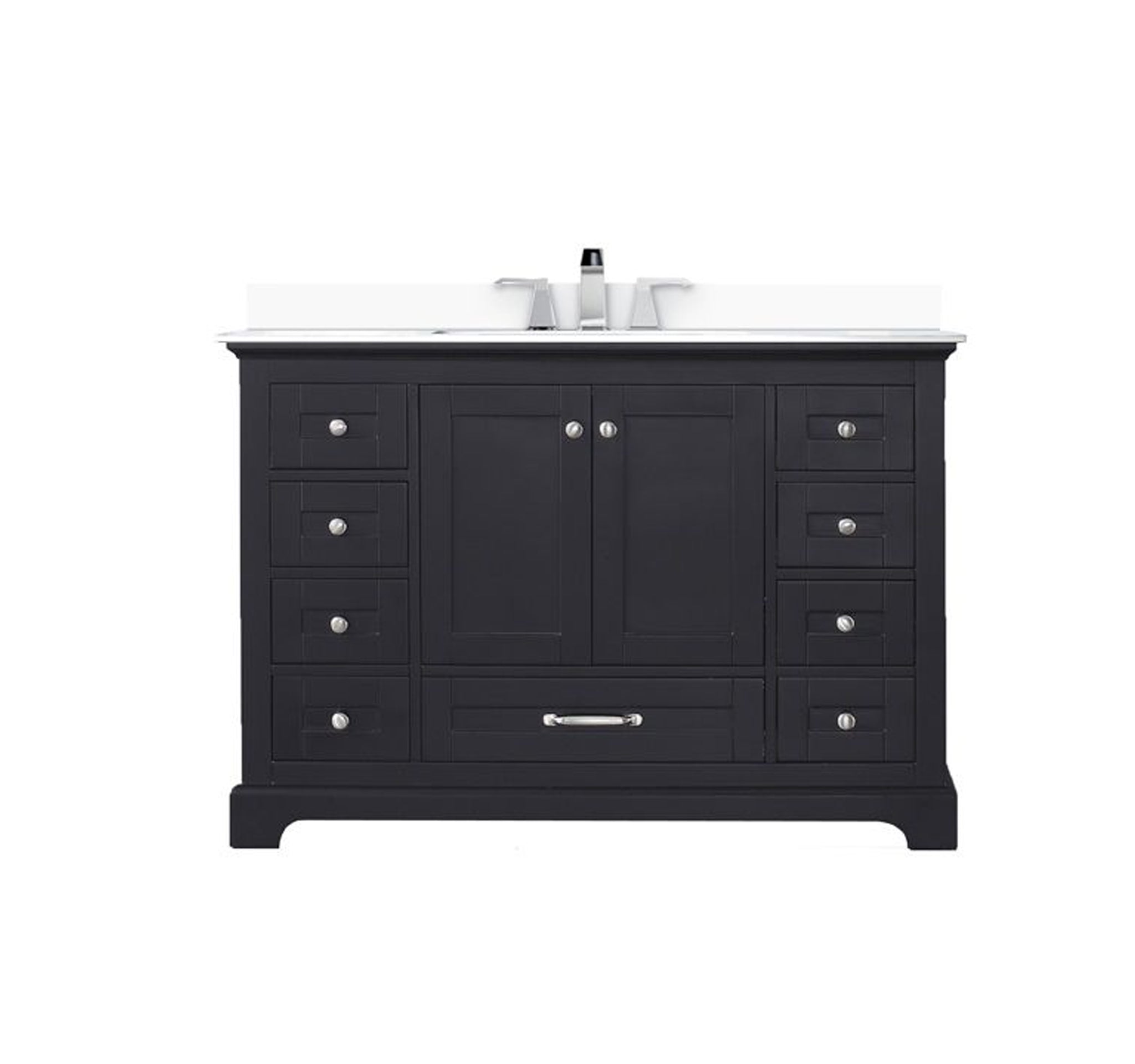 Lexora Dukes 48 in. W x 22 in. D Double Bath Vanity