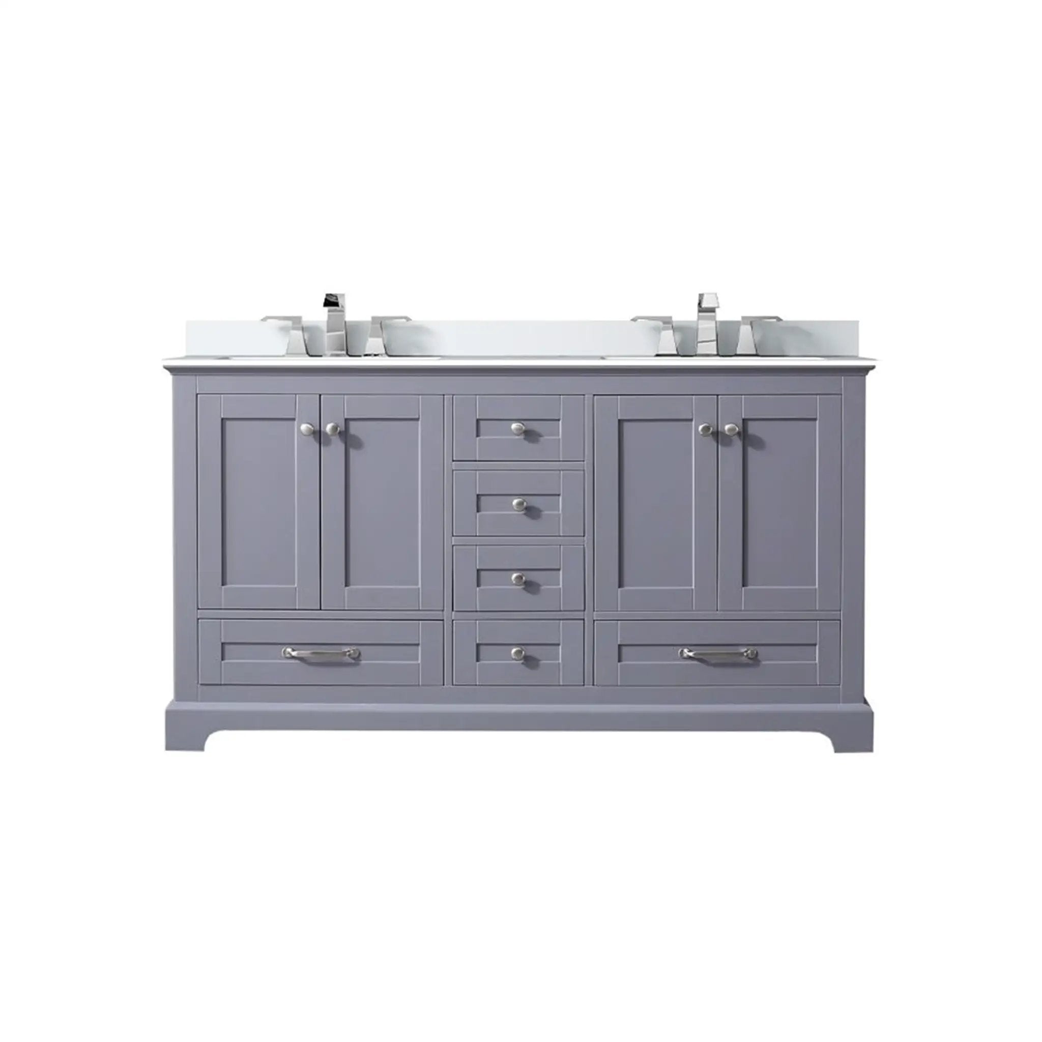 Lexora Dukes 60 in. W x 22 in. D Double Bath Vanity by Lexora