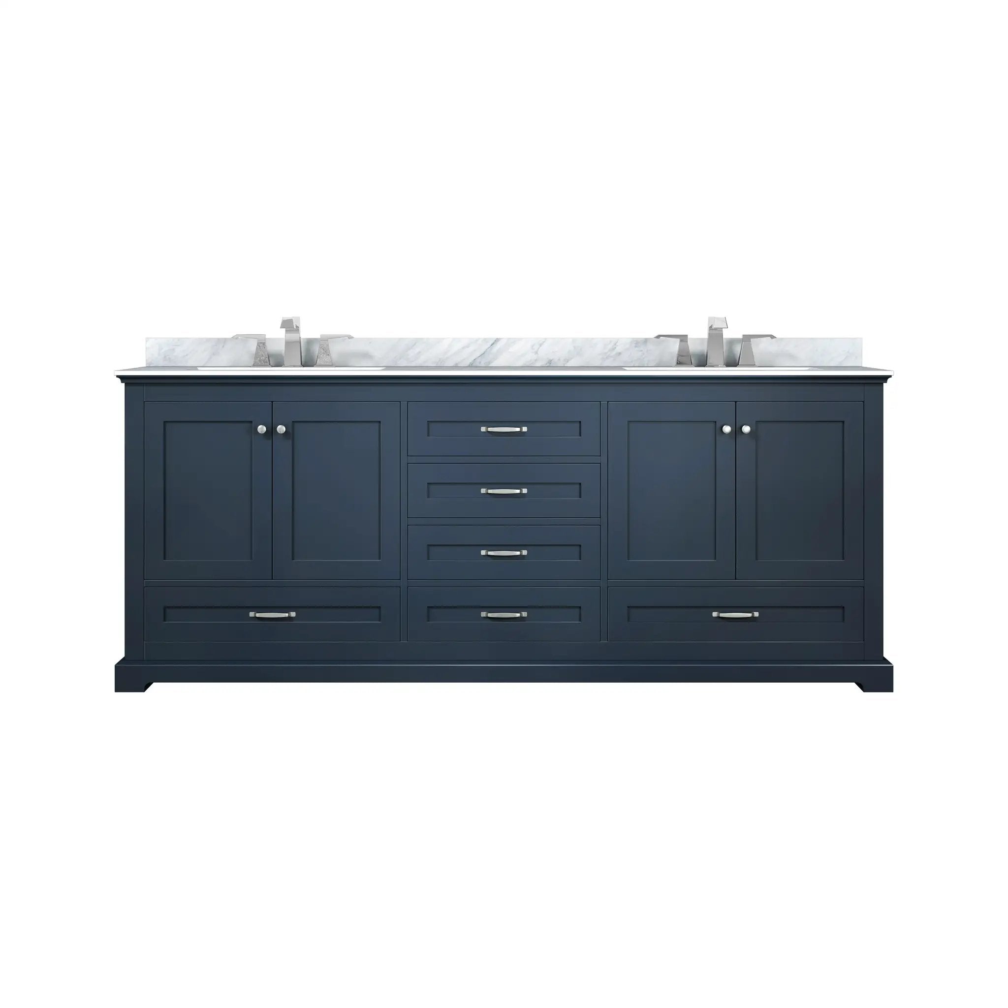 Lexora Dukes 80 in. W x 22 in. D Double Bath Vanity by Lexora