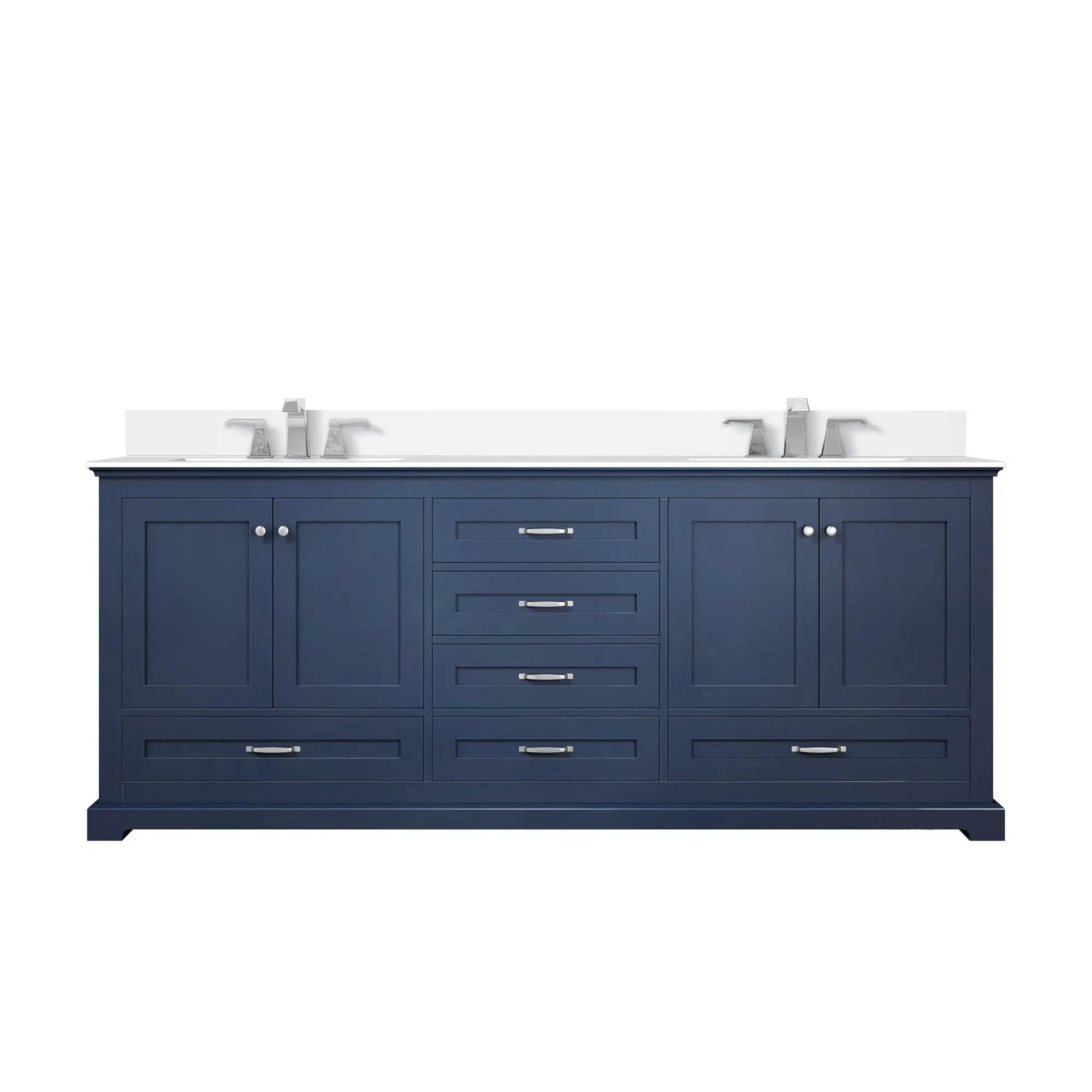 Lexora Dukes 80 in. W x 22 in. D Double Bath Vanity by Lexora