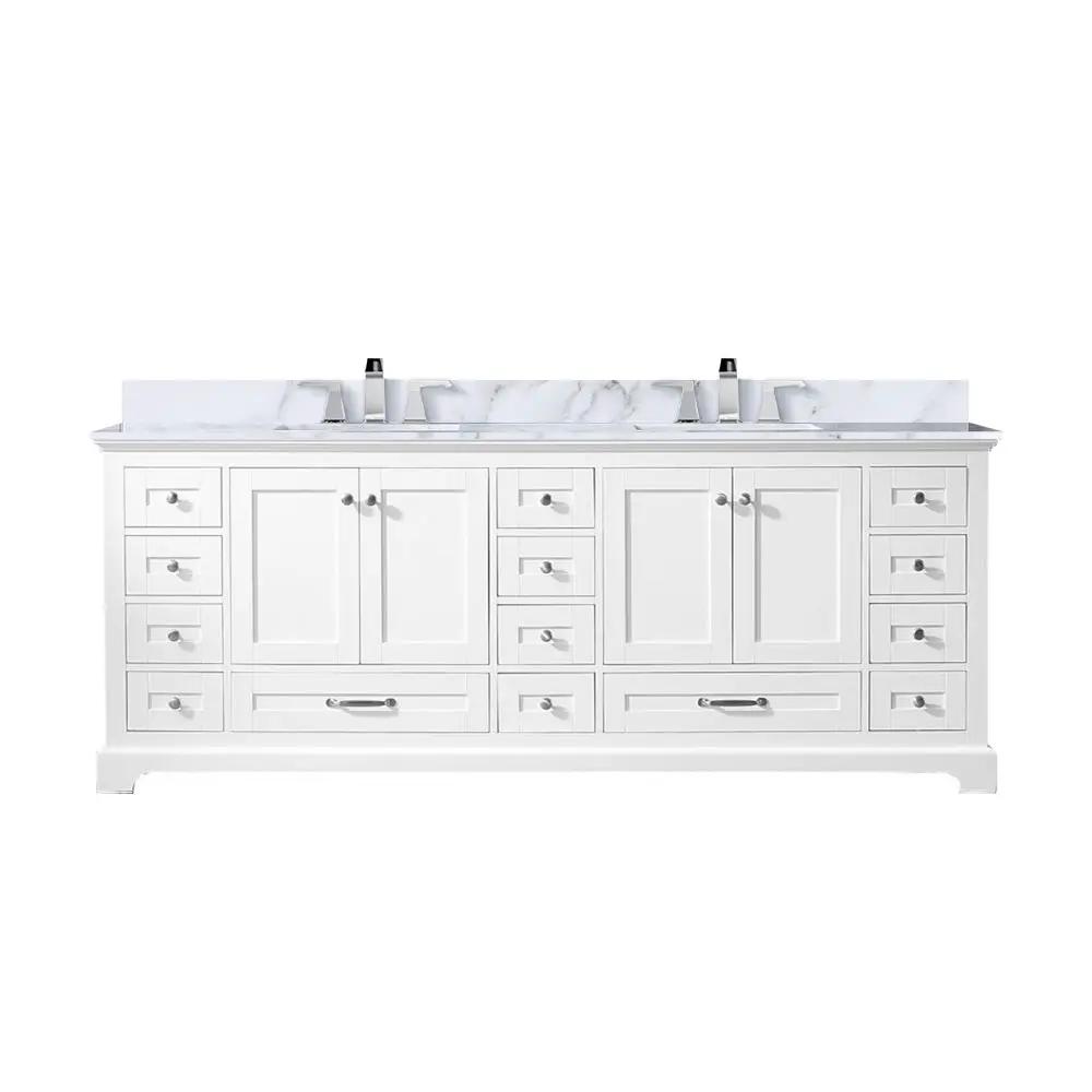 Lexora Dukes 84 in. W x 22 in. D Double Bath Vanity by Lexora