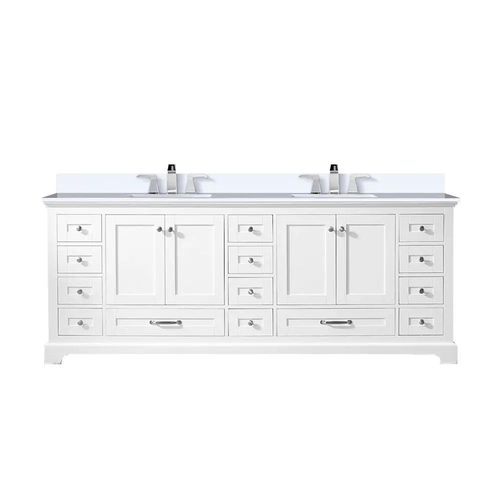 Lexora Dukes 84 in. W x 22 in. D Double Bath Vanity by Lexora