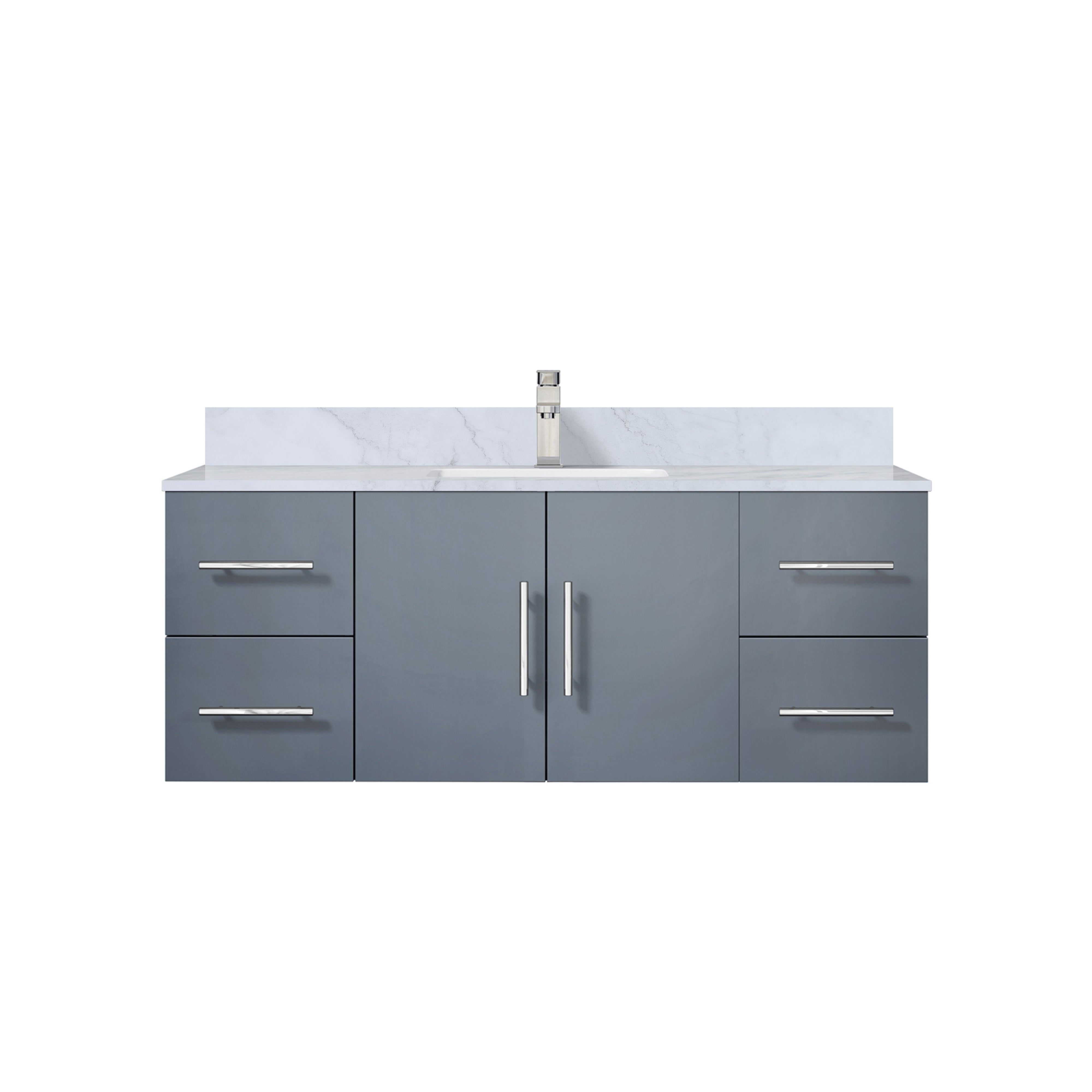 Lexora Geneva 48 in. W x 22 in. D Bath Vanity