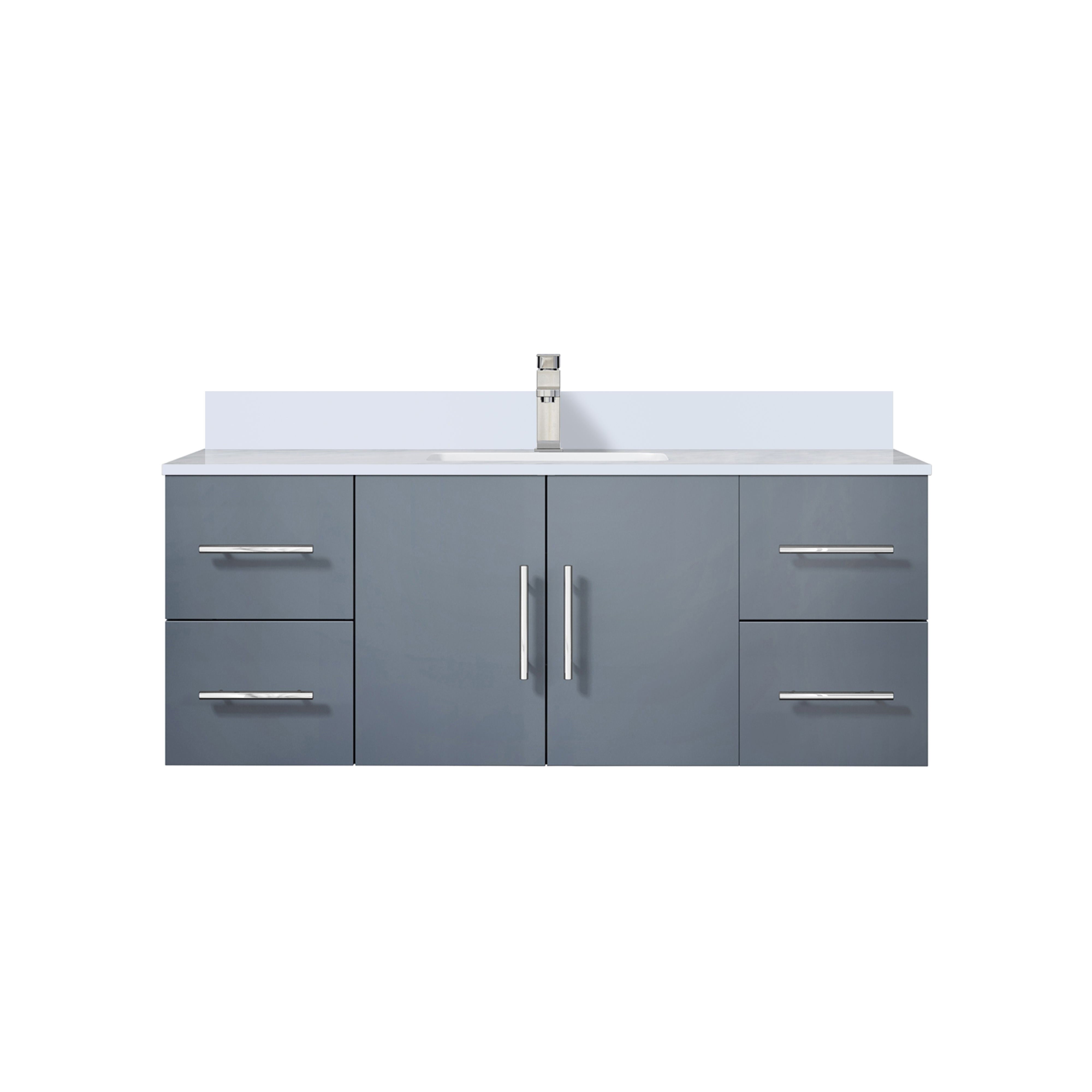 Lexora Geneva 48 in. W x 22 in. D Bath Vanity