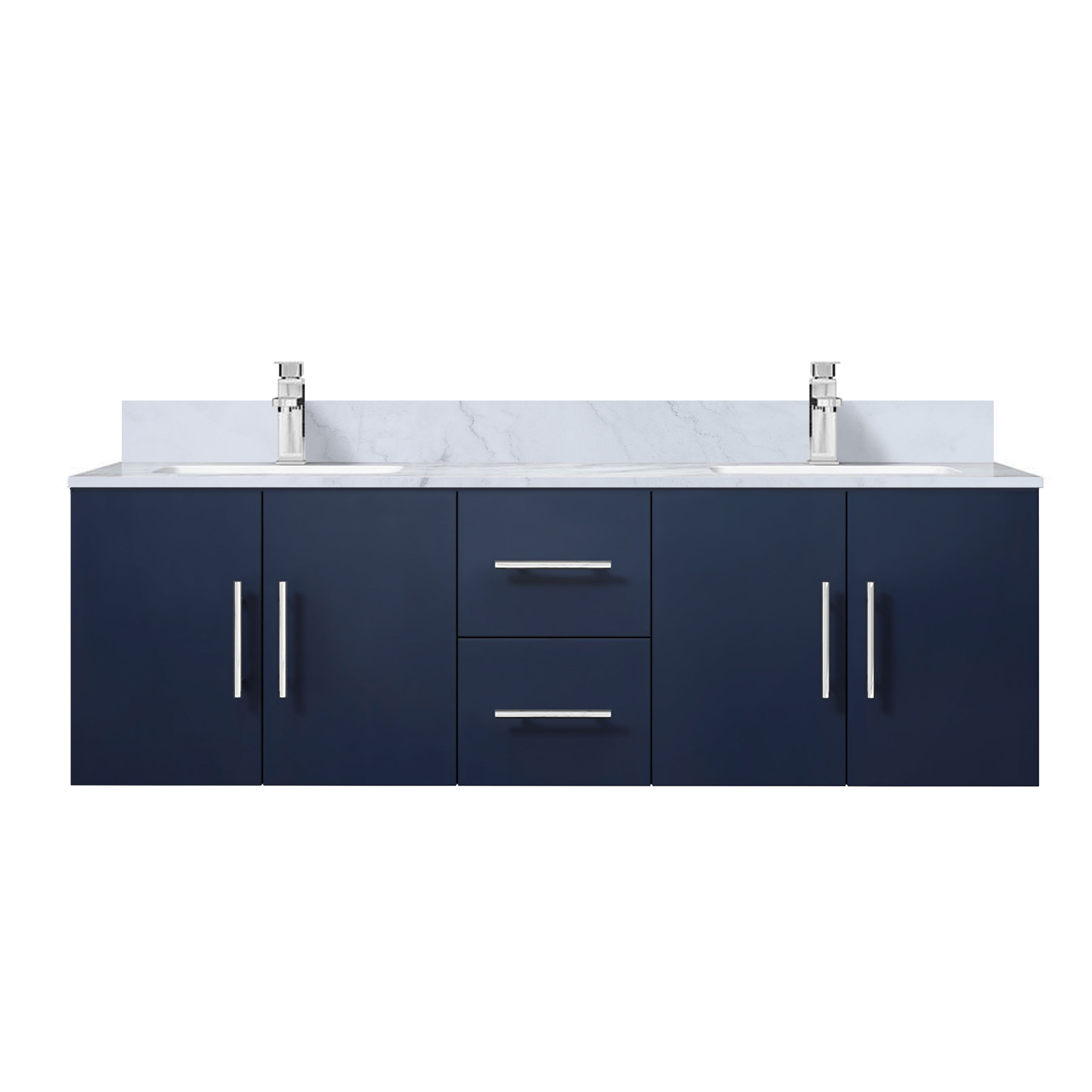 Lexora Geneva 60 in. W x 22 in. D Double Bath Vanity
