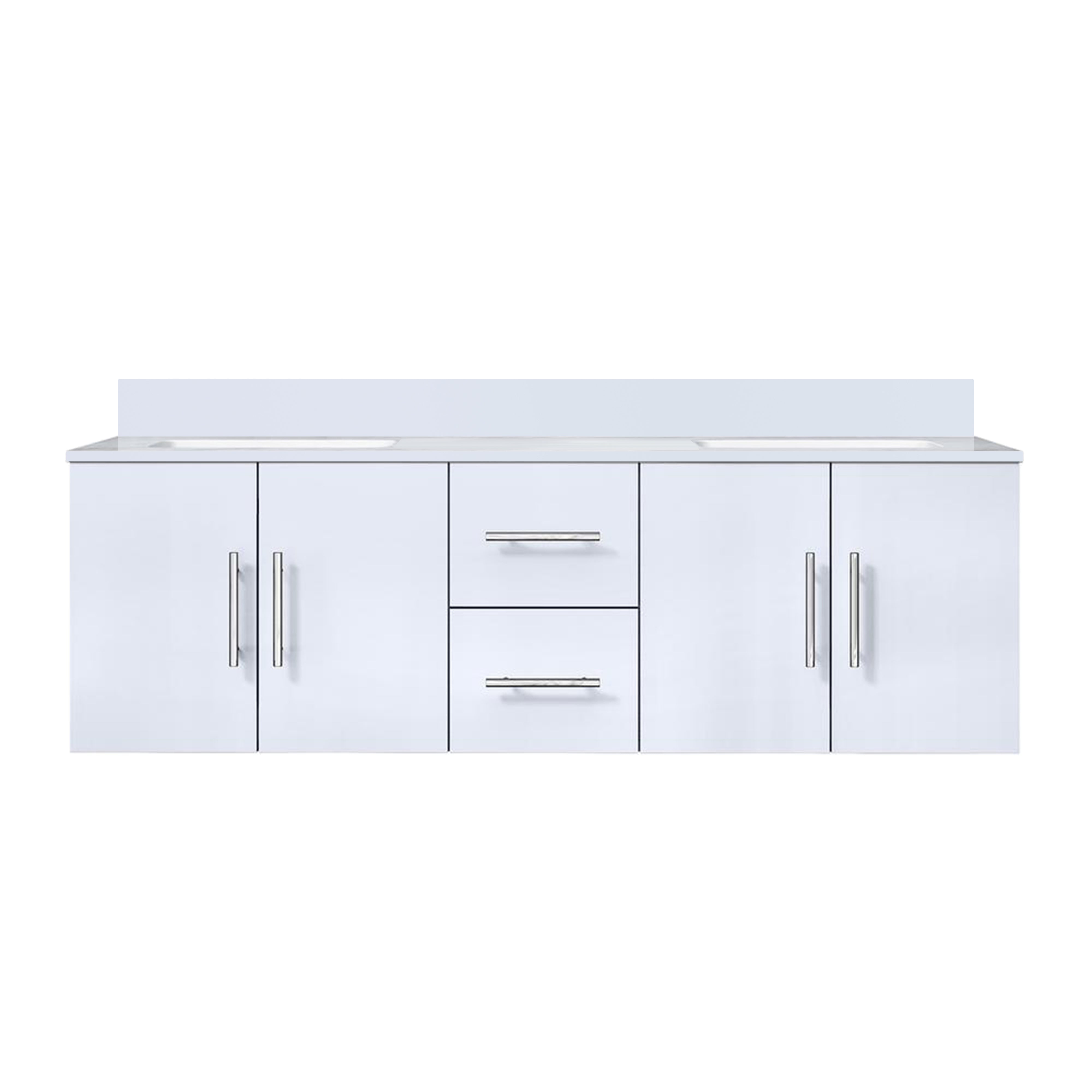 Lexora Geneva 60 in. W x 22 in. D Double Bath Vanity