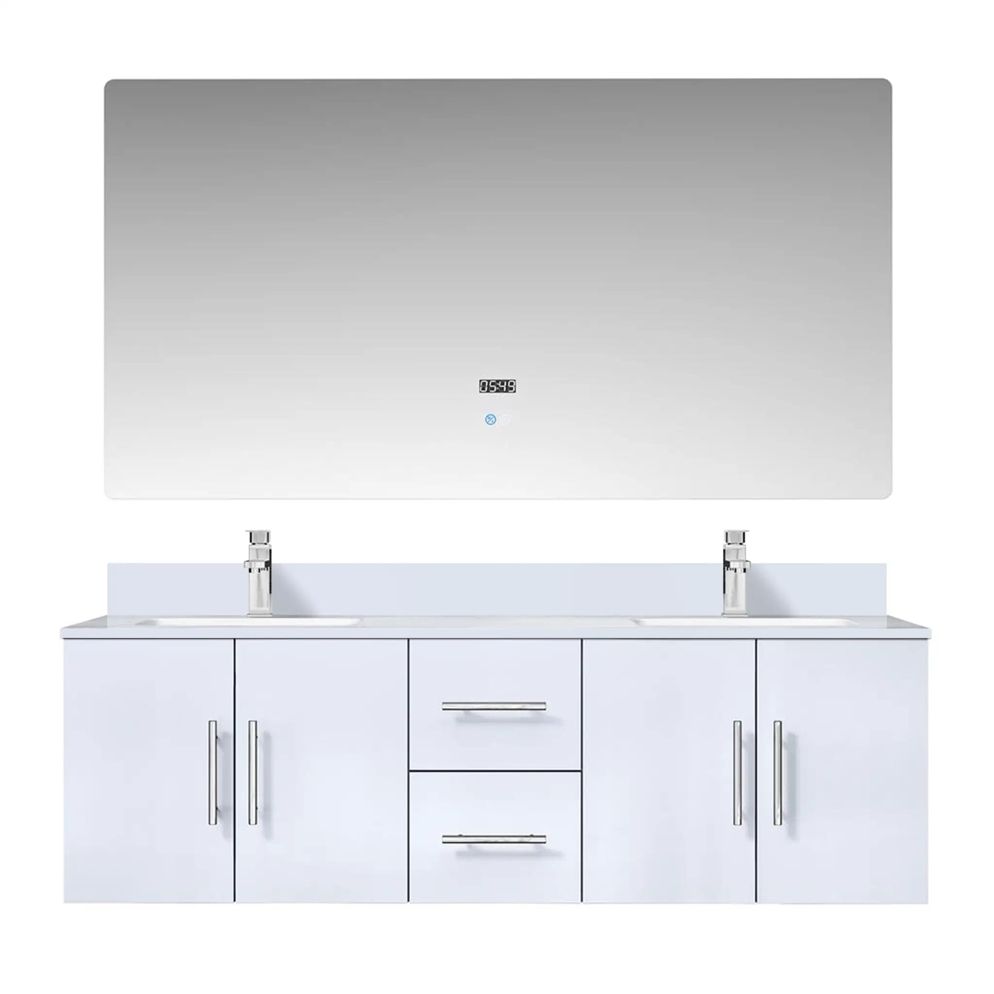 Lexora Geneva 60 in. W x 22 in. D Double Bath Vanity by Lexora