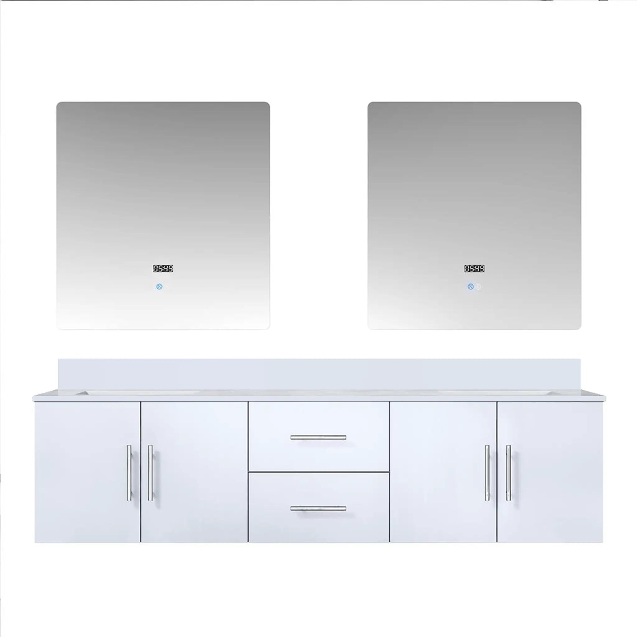 Lexora Geneva 72 in. W x 22 in. D Double Bath Vanity by Lexora