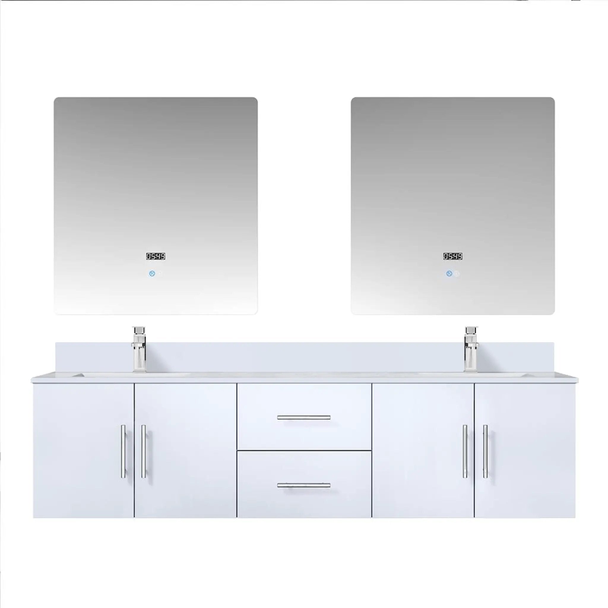 Lexora Geneva 72 in. W x 22 in. D Double Bath Vanity by Lexora