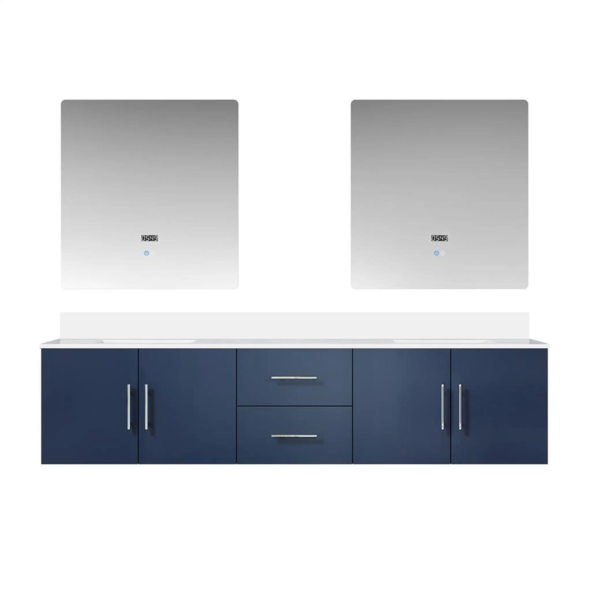 Lexora Geneva 80 in. W x 22 in. D Double Bath Vanity by Lexora