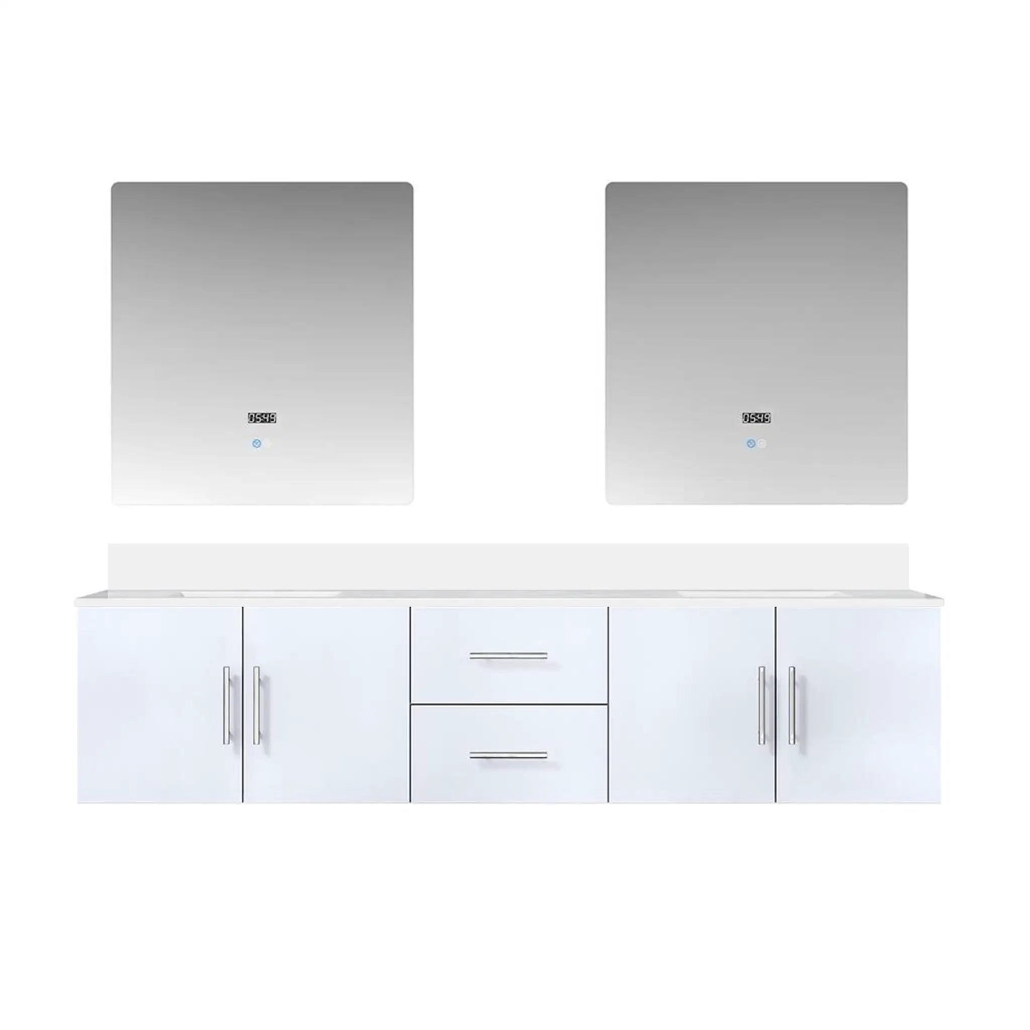 Lexora Geneva 80 in. W x 22 in. D Double Bath Vanity by Lexora